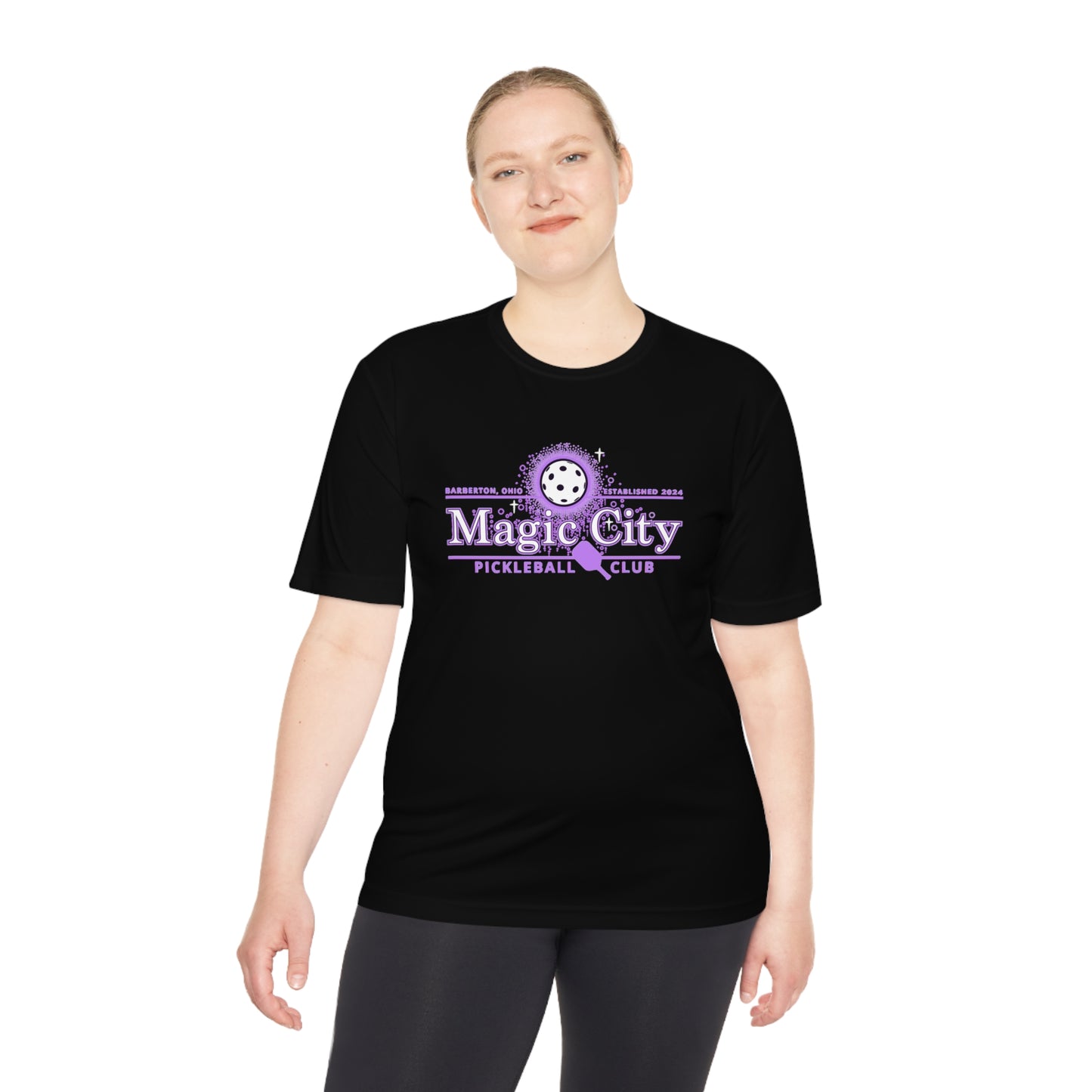 MCPC LOGO (FRONT & PICKLEBALL BACK) - UNISEX, Unisex Moisture Wicking SPORT-TEK Tee