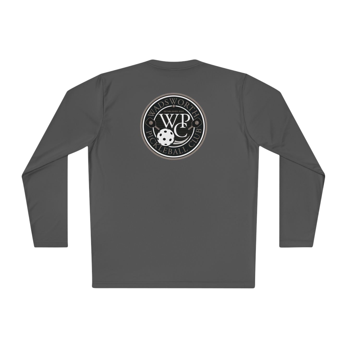 WPC GRAY LOGO SPORT-TEK (FRONT & BACK) - Unisex Lightweight Long Sleeve Tee