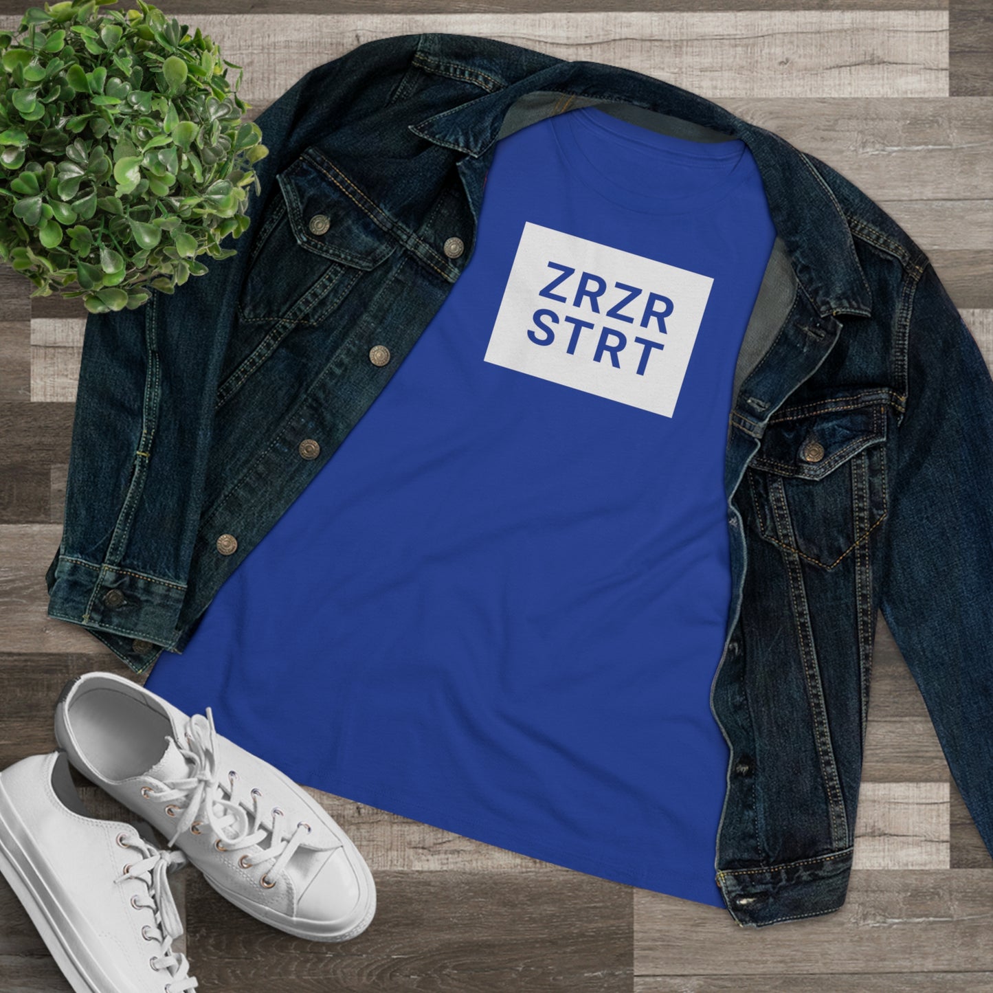 ZERO, ZERO, START, Relaxed Fit Women's T-shirt