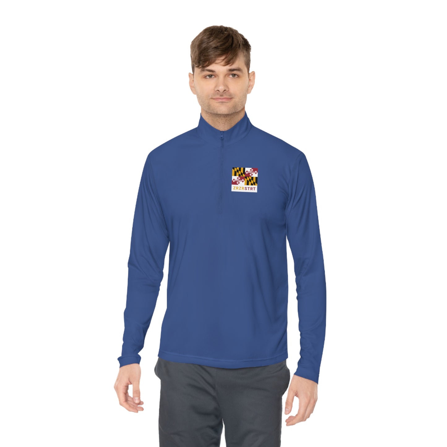 MARYLAND ZERO, ZERO, START, SPORT-TEK, Unisex Quarter-Zip Pullover