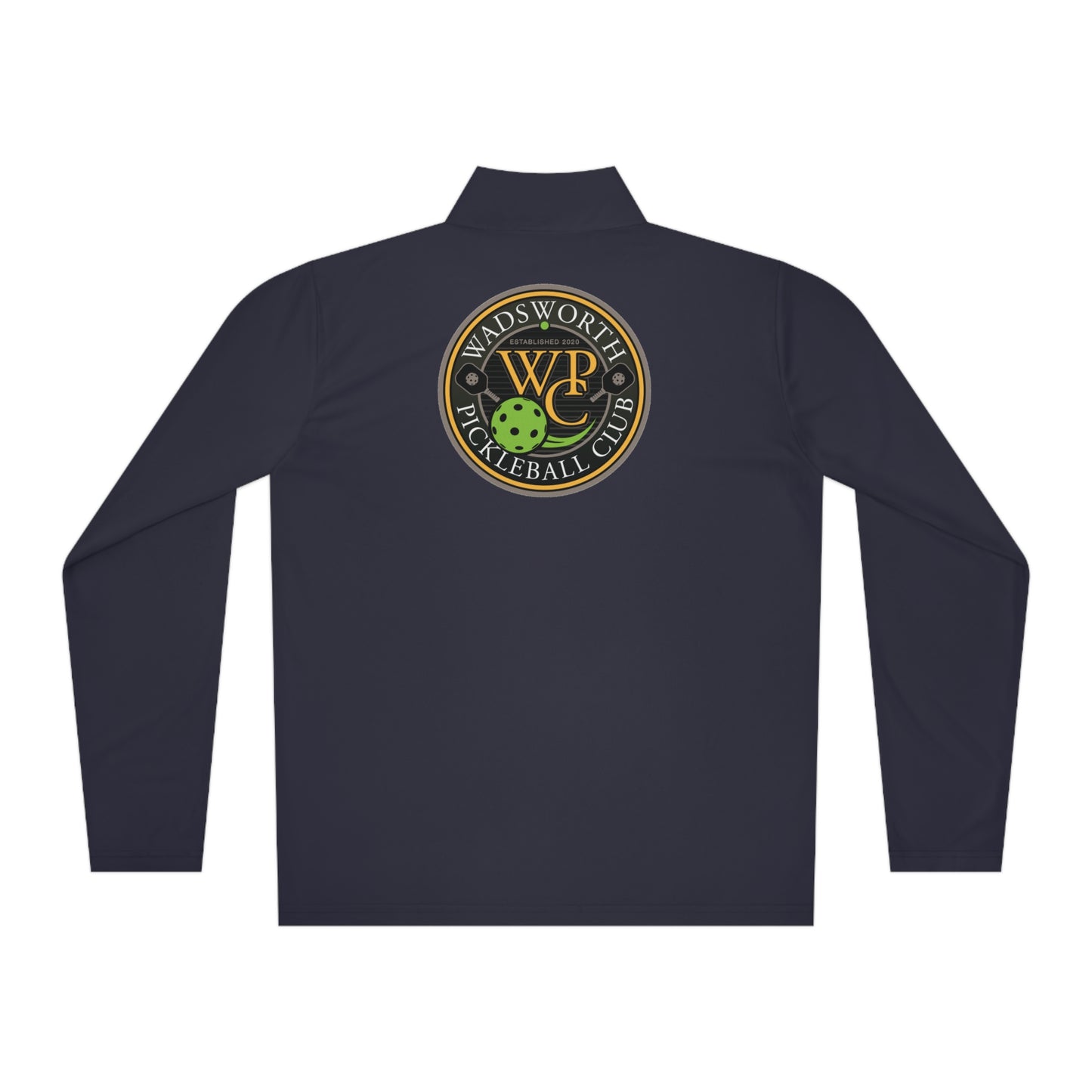 WPC COLOR LOGOS (FRONT & BACK) - Unisex Quarter-Zip Pullover