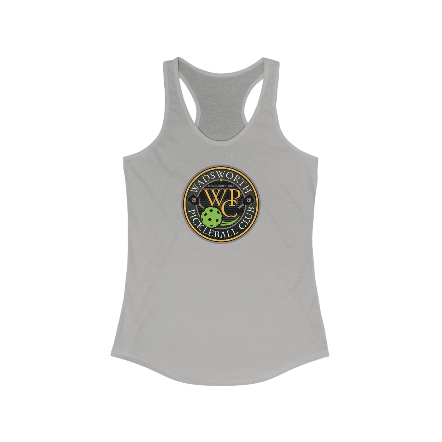 WPC COLOR LOGO (FRONT ONLY) - Women's Ideal Racerback Tank
