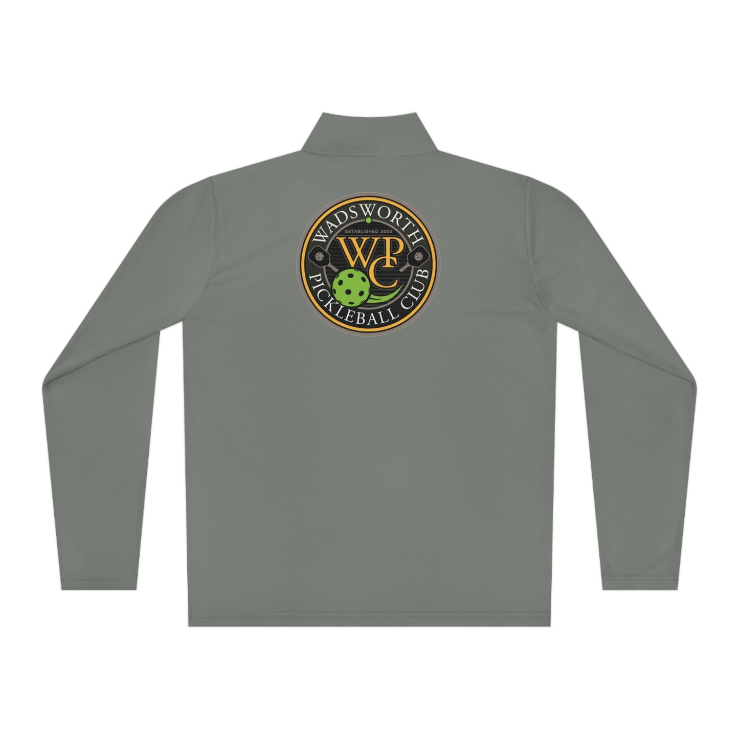 WPC COLOR LOGOS (FRONT & BACK) - Unisex Quarter-Zip Pullover