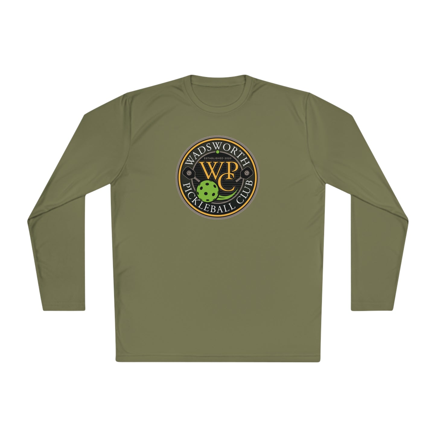 WPC COLOR LOGO SPORT-TEK (FRONT & PICKLEBALL BACK) - Unisex Lightweight Long Sleeve Tee
