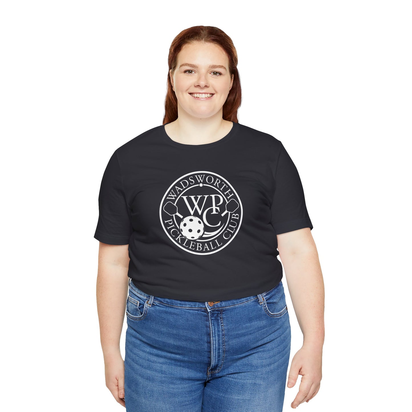 WPC White Logo- Unisex Jersey Short Sleeve Tee