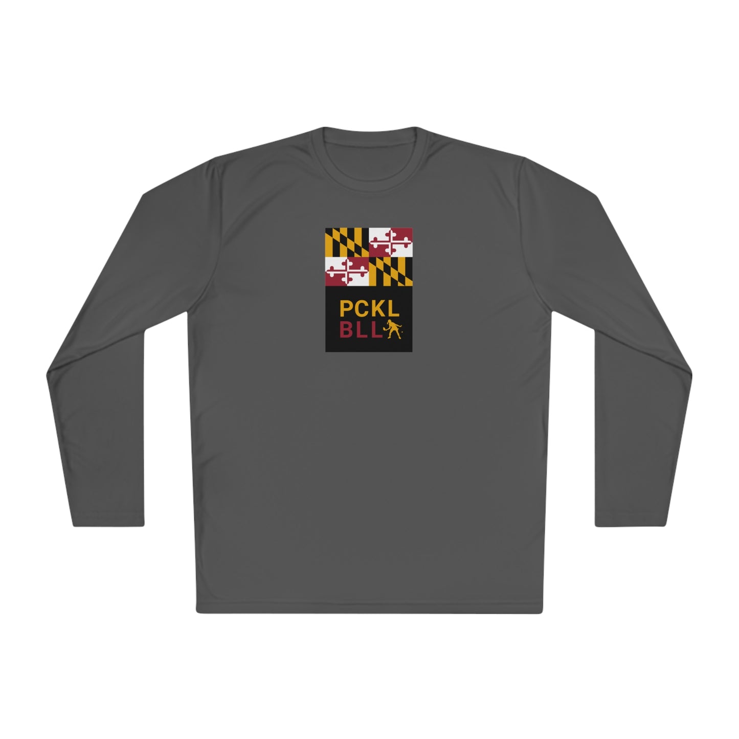 MD FLAG, PCKL-BLL WOMAN ATHLETE-Unisex Lightweight Long Sleeve Tee
