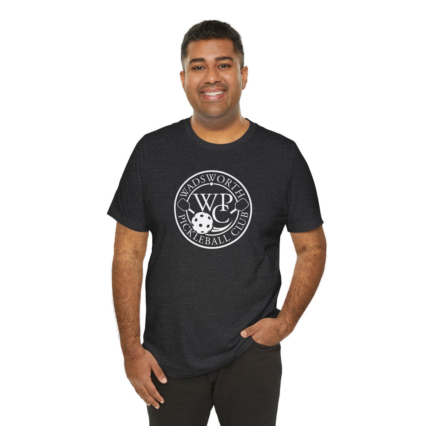 WPC White Logo- Unisex Jersey Short Sleeve Tee