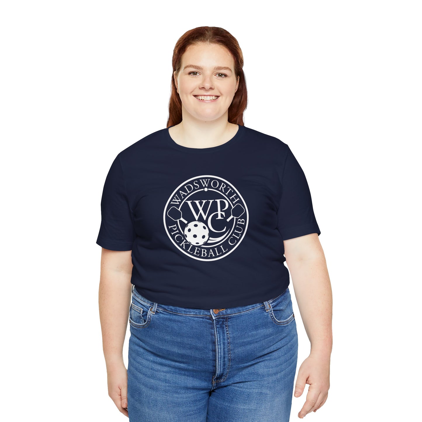 WPC White Logo- Unisex Jersey Short Sleeve Tee