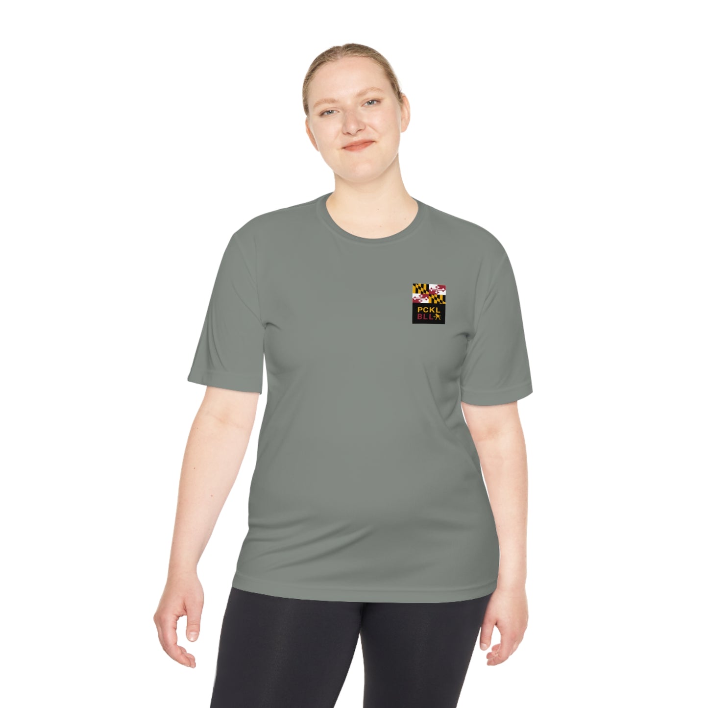 MD FLAG, PCKL-BLL WOMAN ATHLETE- Unisex Moisture Wicking Tee