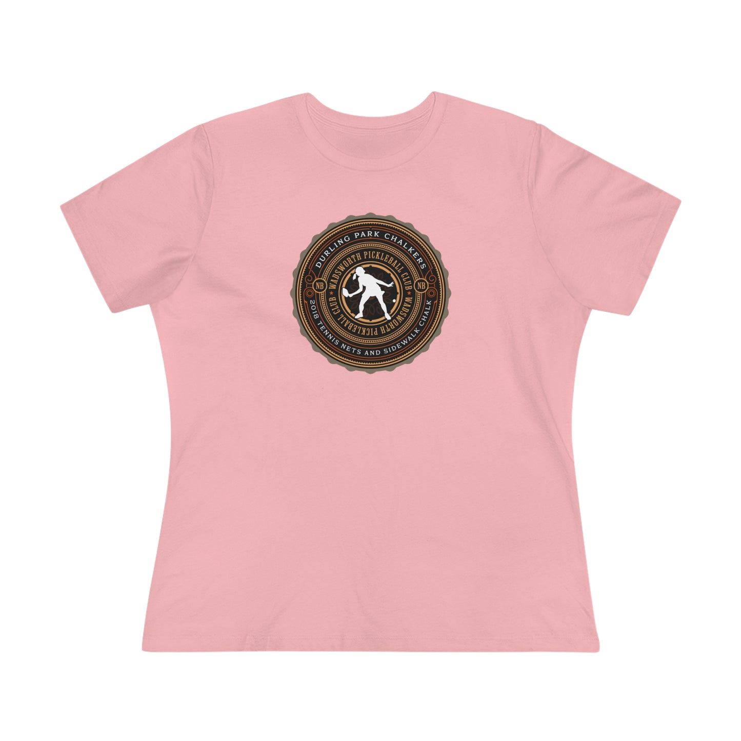 BEDILLION-DURLING PARK CHALKERS (FRONT & BACK), Women's Relaxed Fit T-shirt