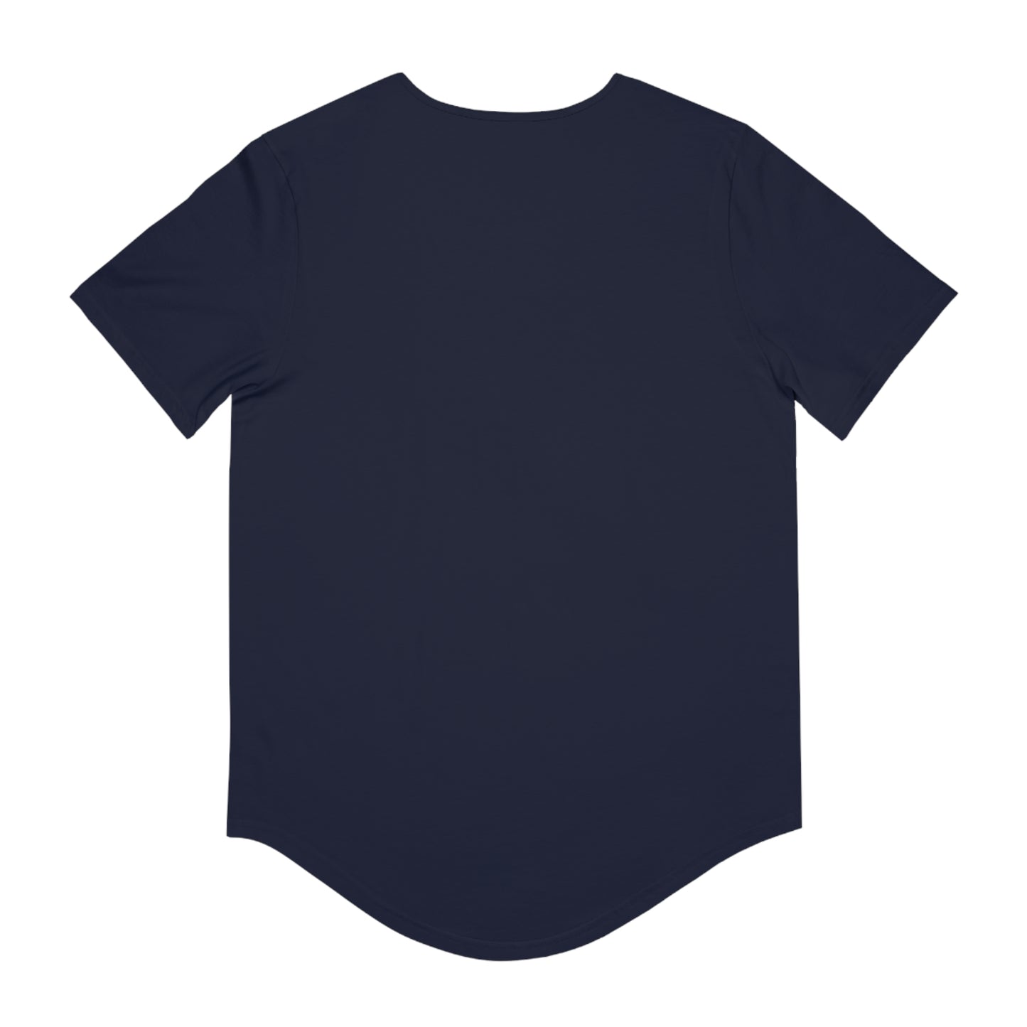 VINTAGE PICKLEBALLER 1962 (FRONT & BACK) - Men's Curved-Hem Jersey T-Shirt