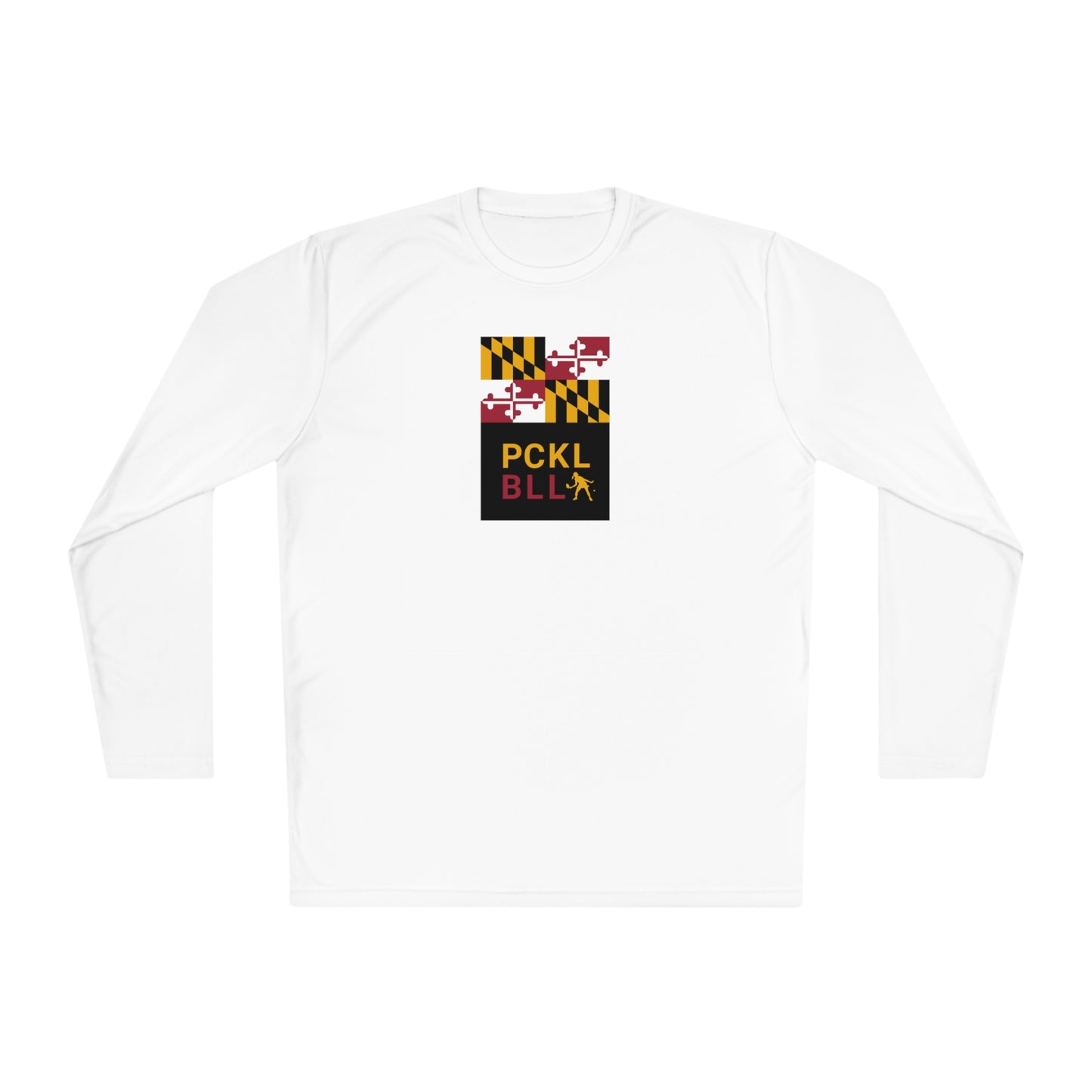 MD FLAG, PCKL-BLL WOMAN ATHLETE-Unisex Lightweight Long Sleeve Tee