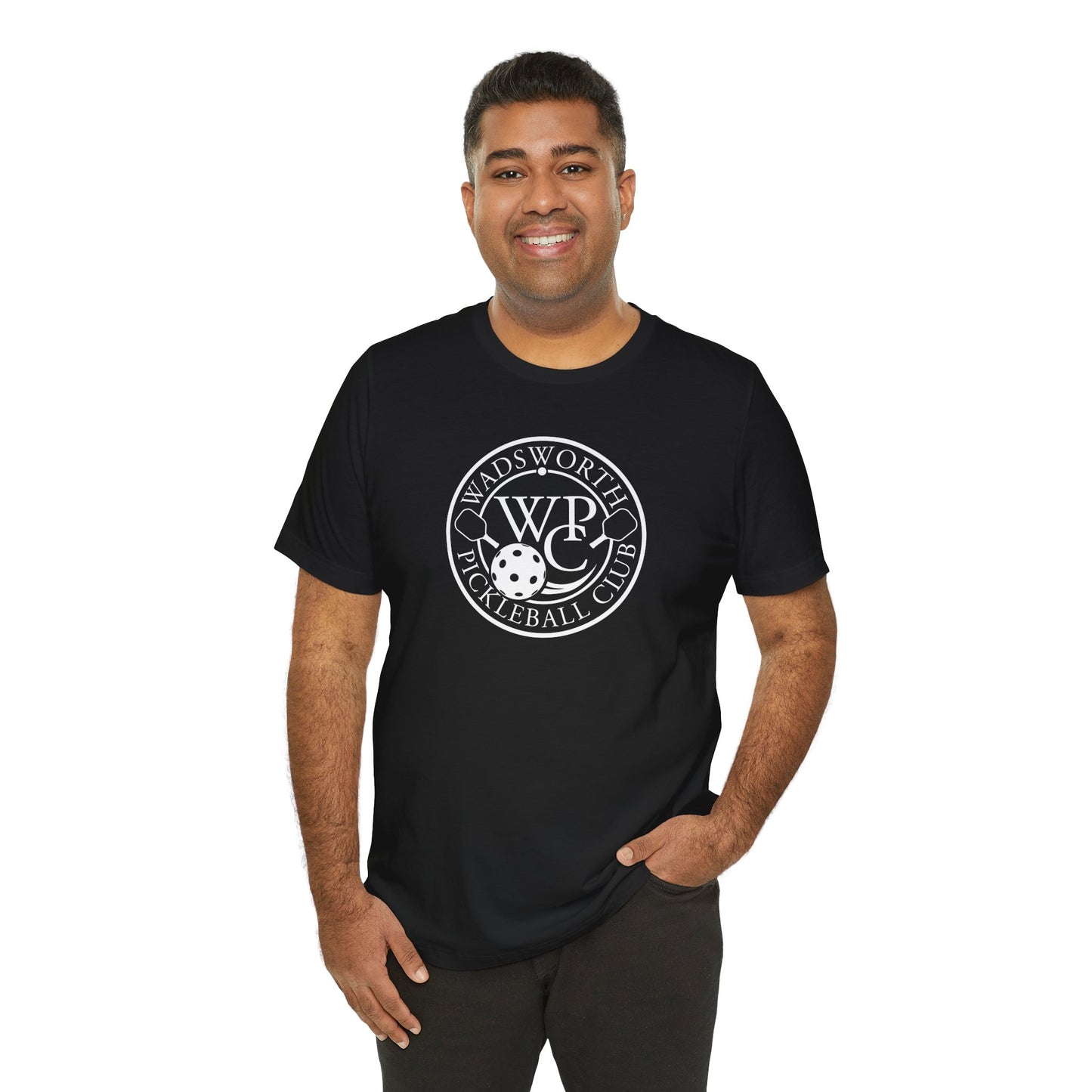 WPC White Logo- Unisex Jersey Short Sleeve Tee