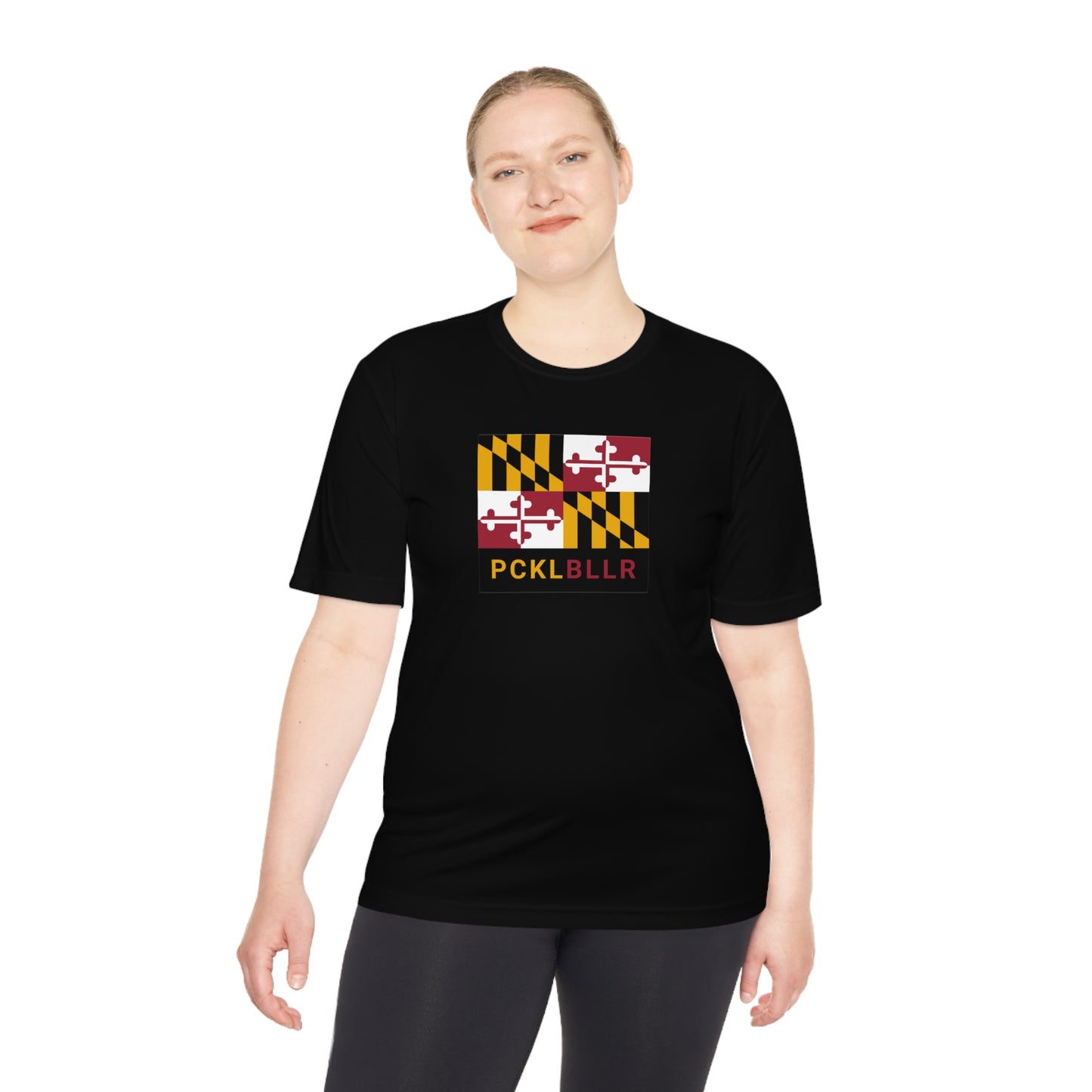MD FLAG, PCKLBLLR- Unisex Moisture Wicking Tee