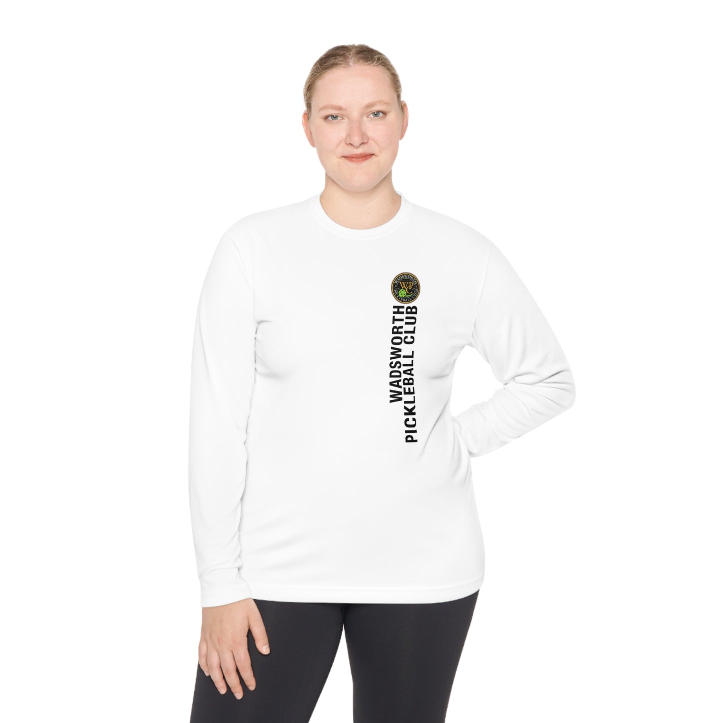 WPC COLOR VERTICAL LOGO SPORT-TEK (FRONT & BACK) - Unisex Lightweight Long Sleeve Tee