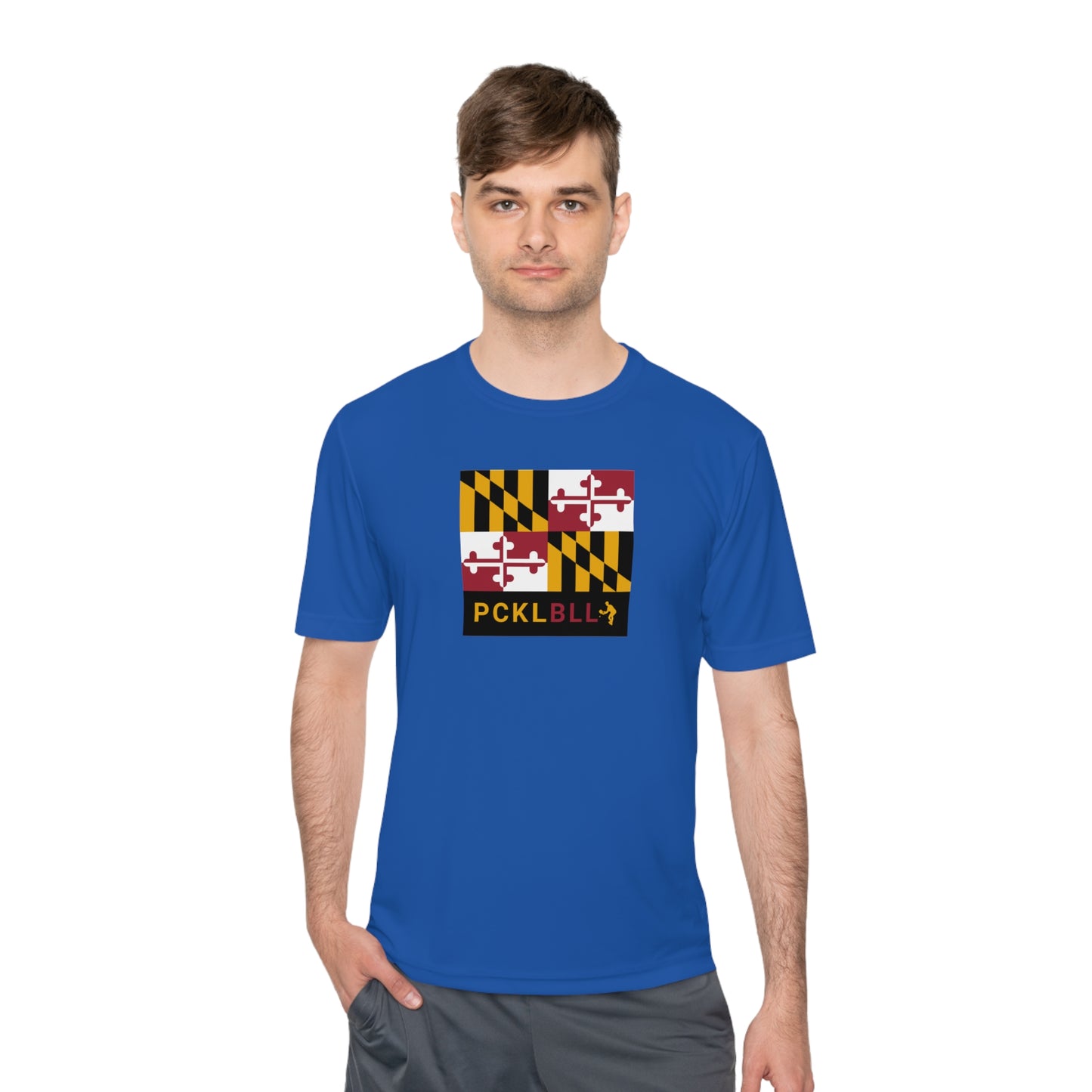 MD FLAG, PCKLBLL MAN ATHLETE- Unisex Moisture Wicking Tee