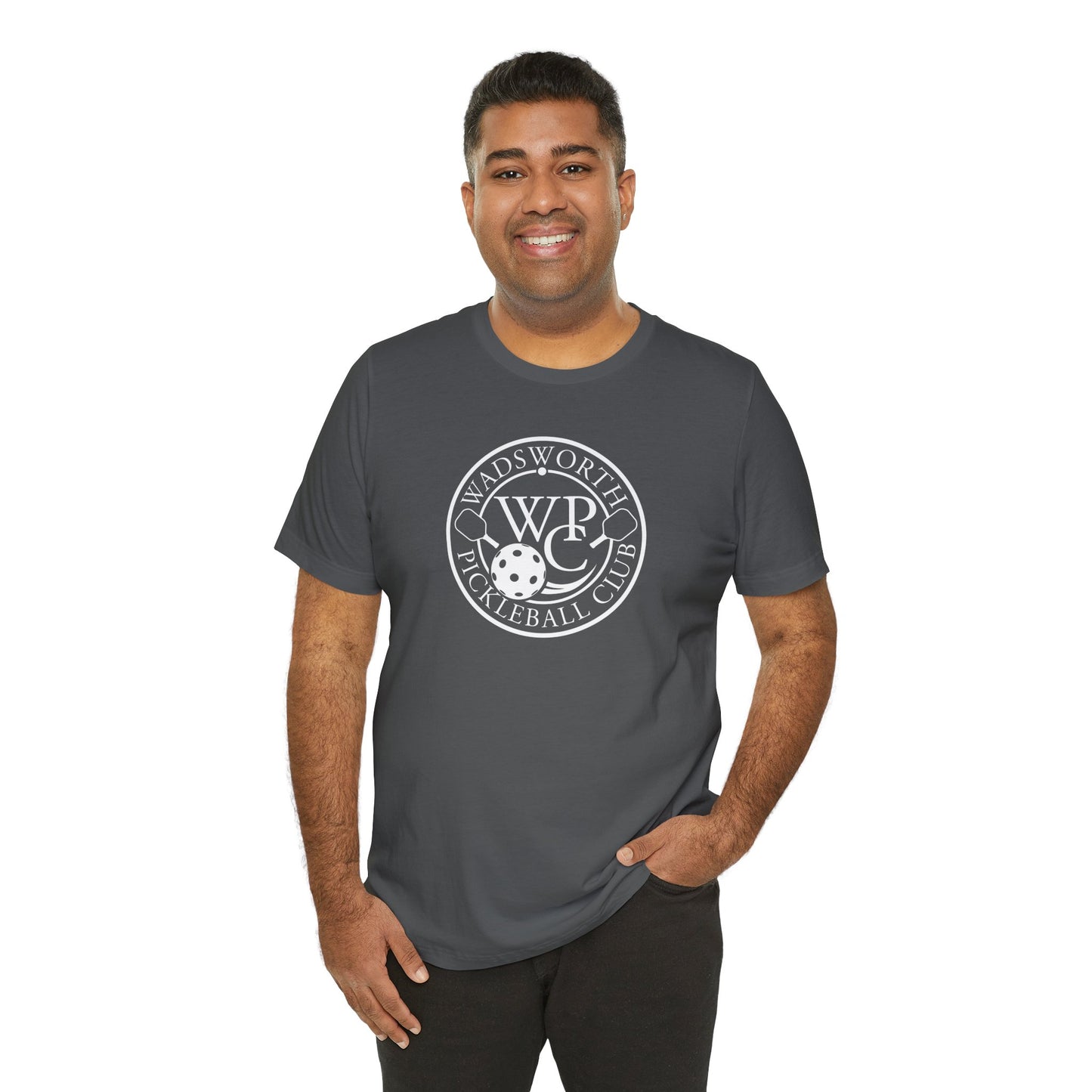 WPC White Logo- Unisex Jersey Short Sleeve Tee