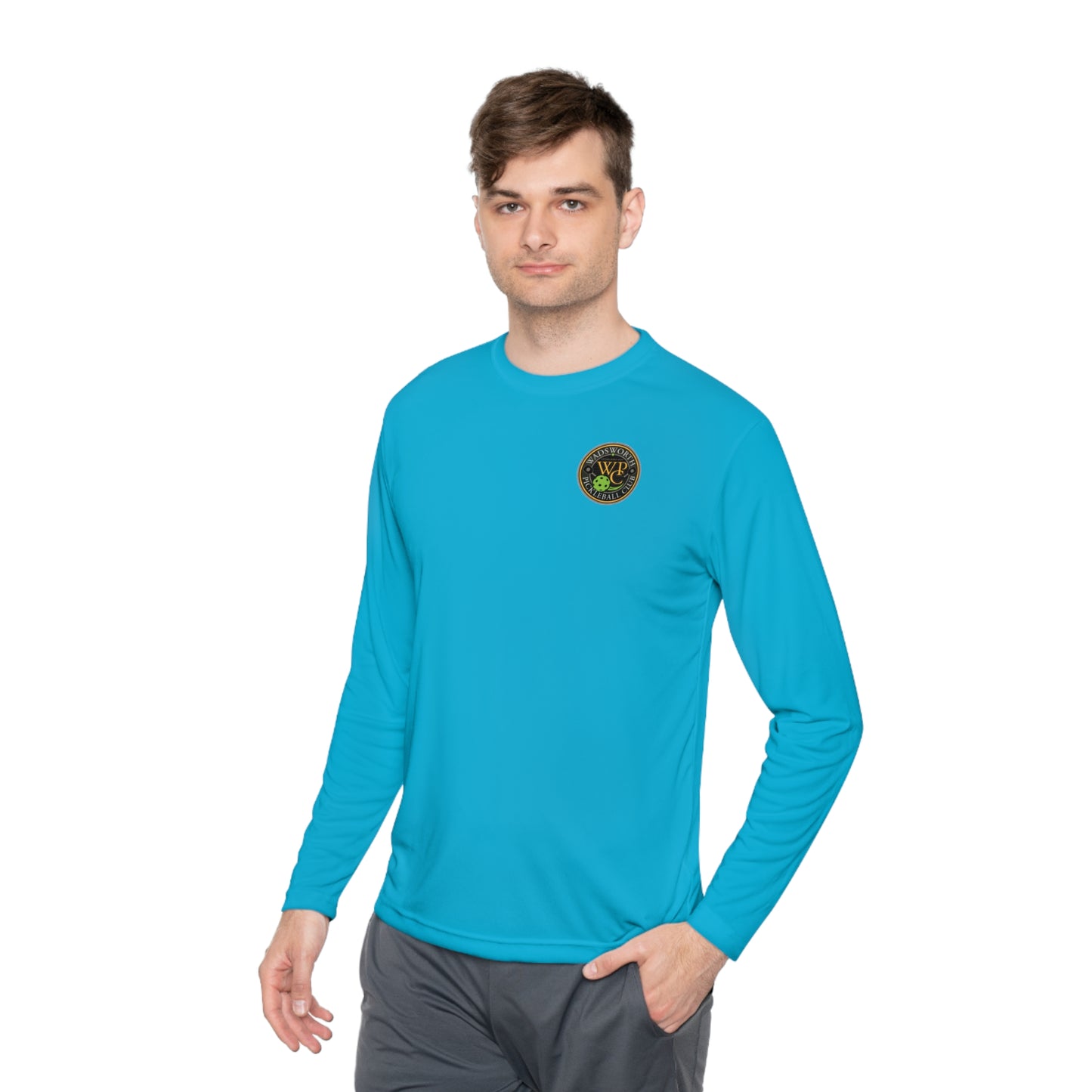 WPC COLOR LOGO SPORT-TEK (FRONT & BACK) - Unisex Lightweight Long Sleeve Tee