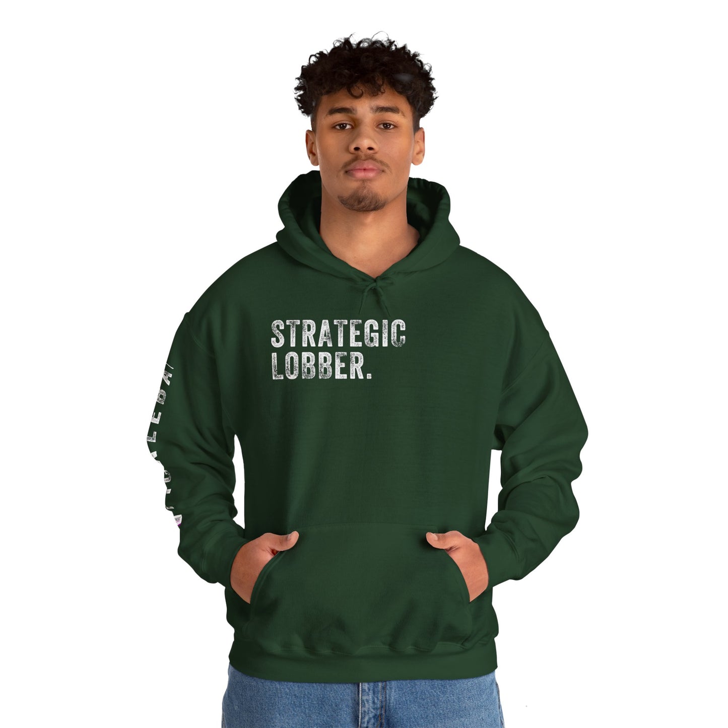 STRATEGIC LOBBER, Unisex Heavy Blend™ Hooded Sweatshirt