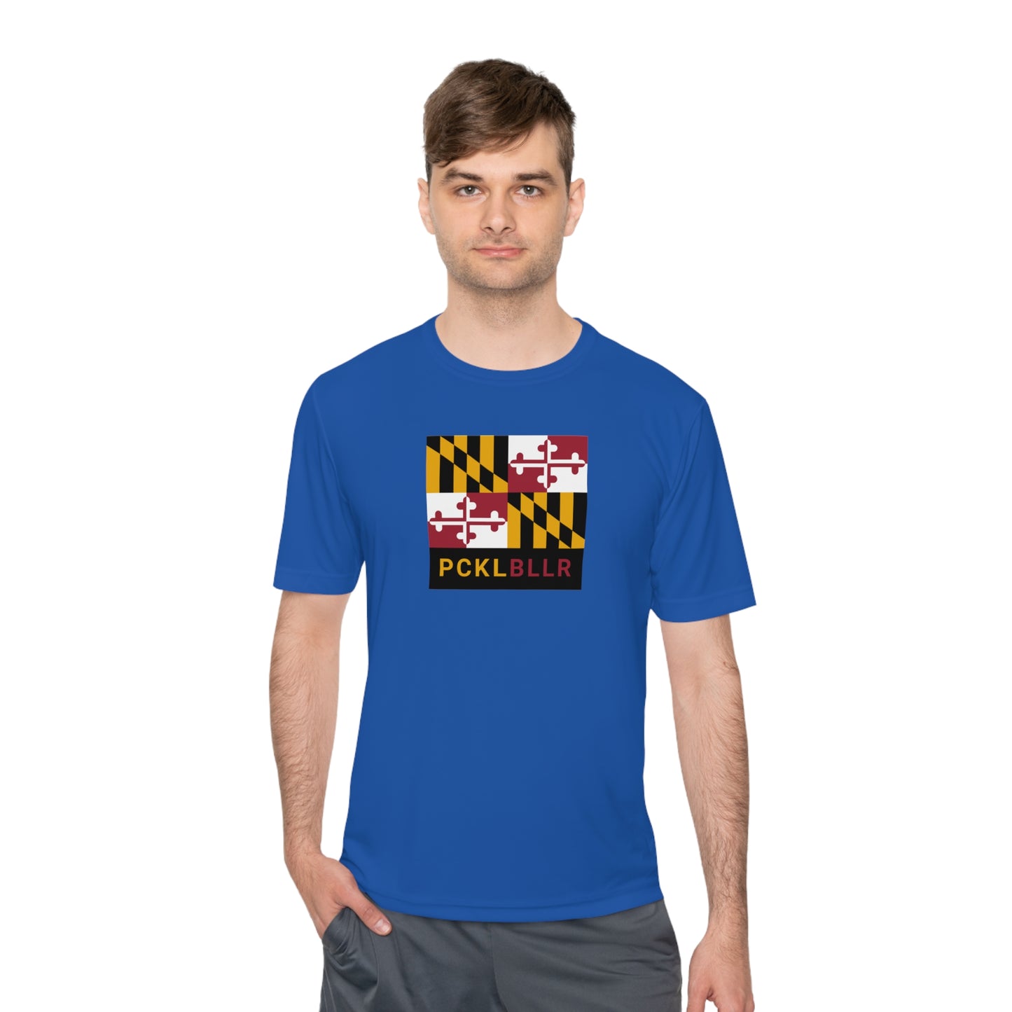 MD FLAG, PCKLBLLR- Unisex Moisture Wicking Tee