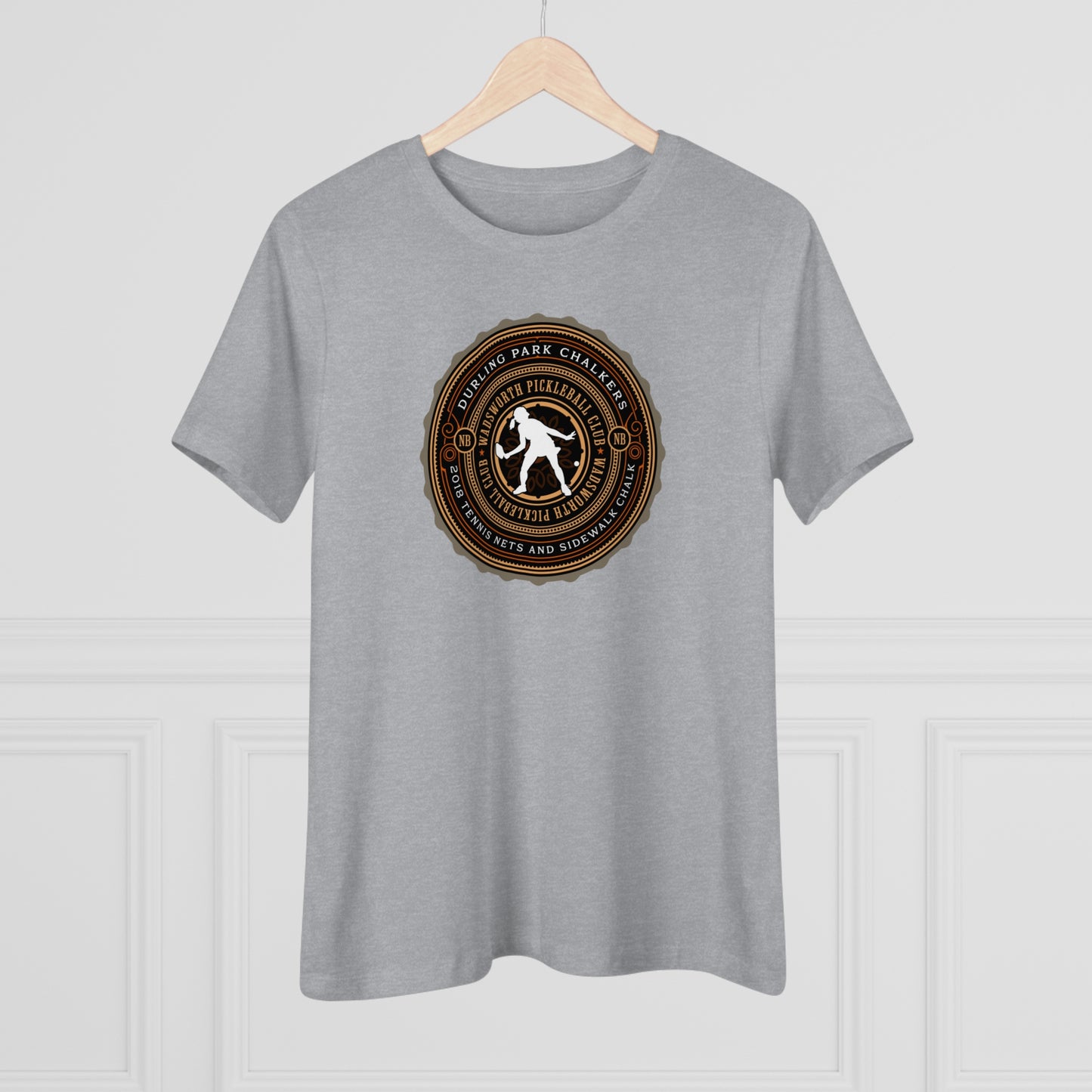 BEDILLION-DURLING PARK CHALKERS (FRONT & BACK), Women's Relaxed Fit T-shirt