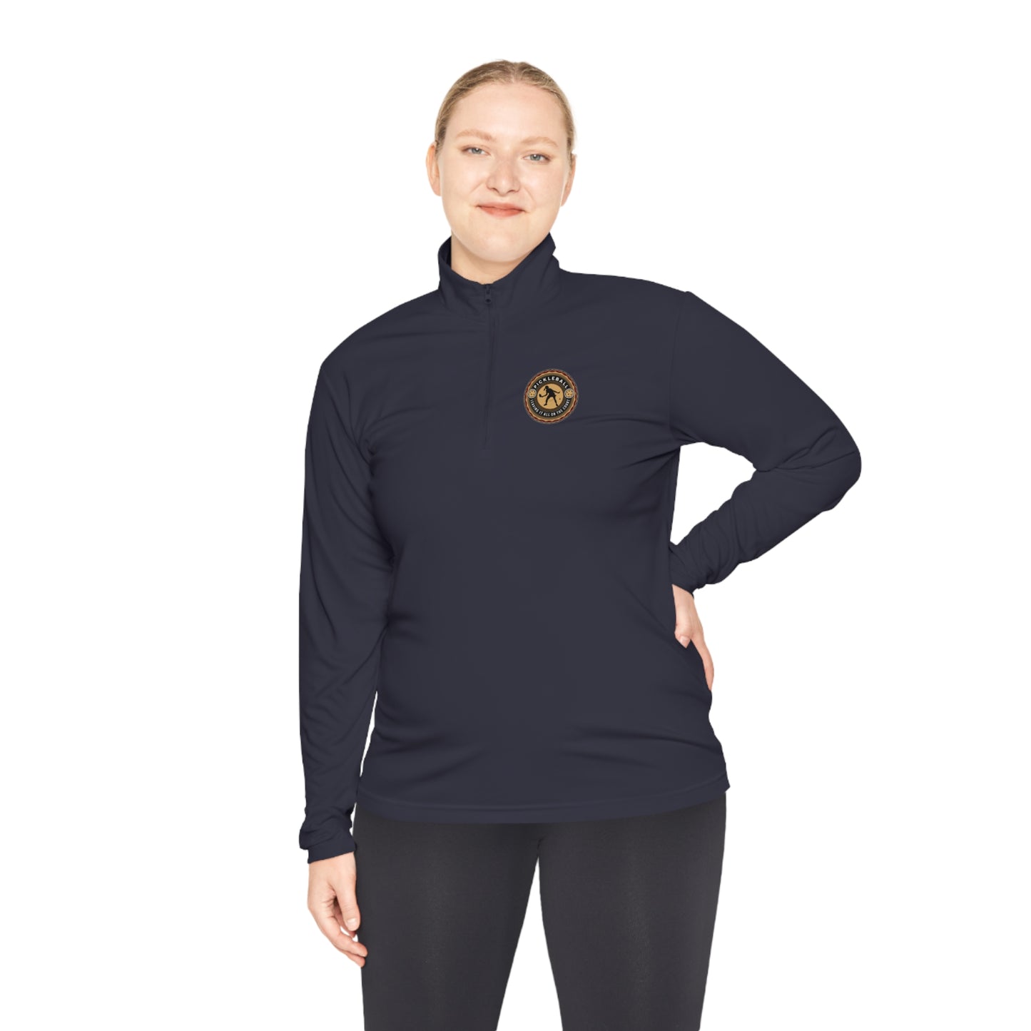 LEAVING IT ALL ON THE COURT, ATHLETE, SPORT-TEK: Unisex Quarter-zip Pullover