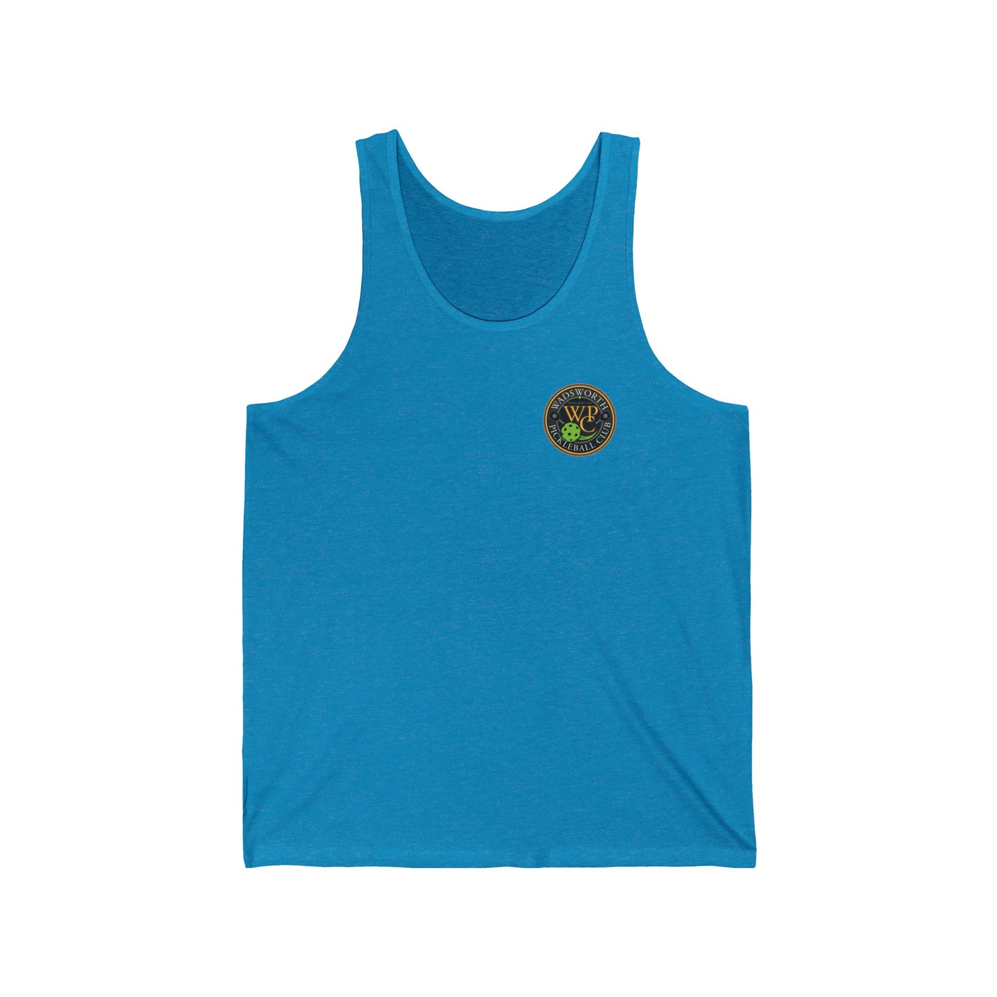 WPC COLOR POCKET LOGO (FRONT & PICKLEBALL BACK) Unisex Jersey Tank