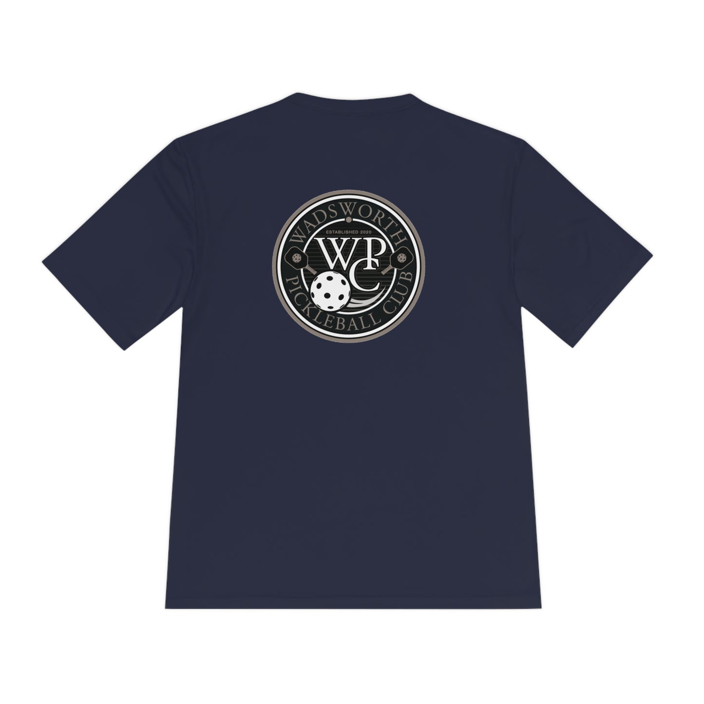 WPC GRAY POCKET LOGO SPORT-TEK (FRONT & LOGO BACK) - Unisex Moisture Wicking Tee