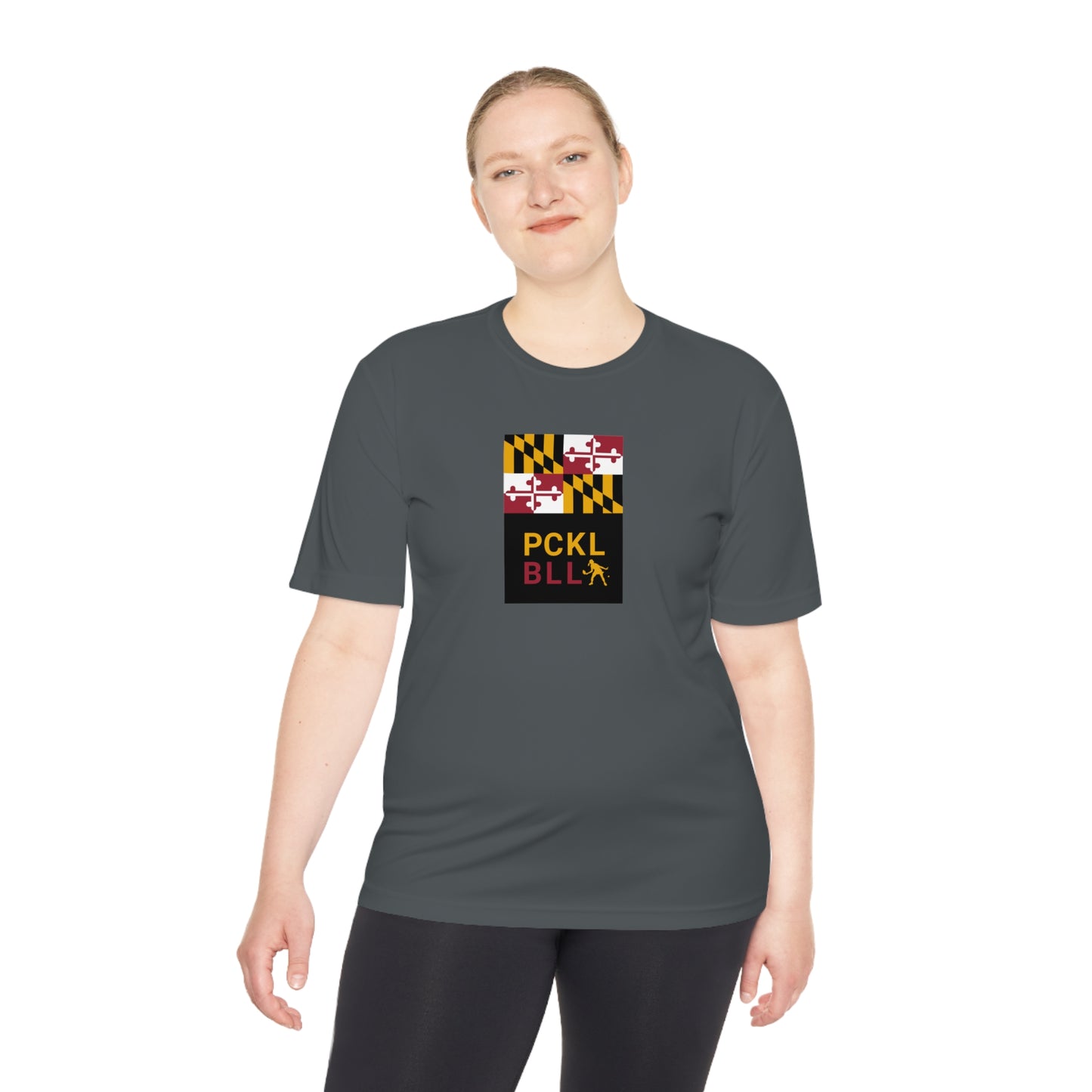 MD FLAG, PCKL-BLL WOMAN ATHLETE- Unisex Moisture Wicking Tee