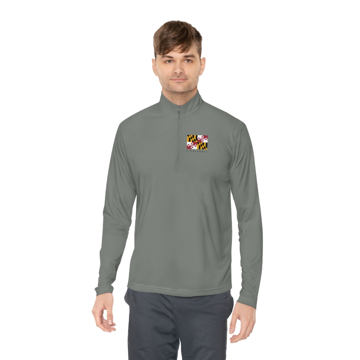 MARYLAND PICKLEBALL, SPORT-TEK, Unisex Quarter-Zip Pullover