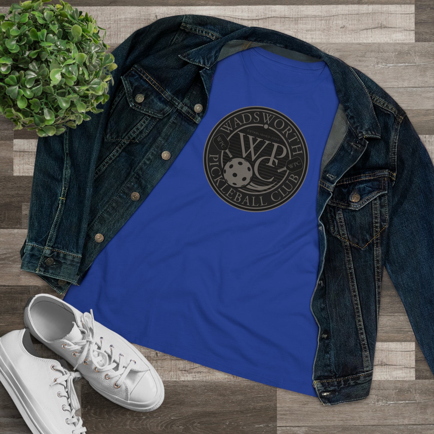WPC GRAY BLACK, Relaxed Fit Women's T-shirt