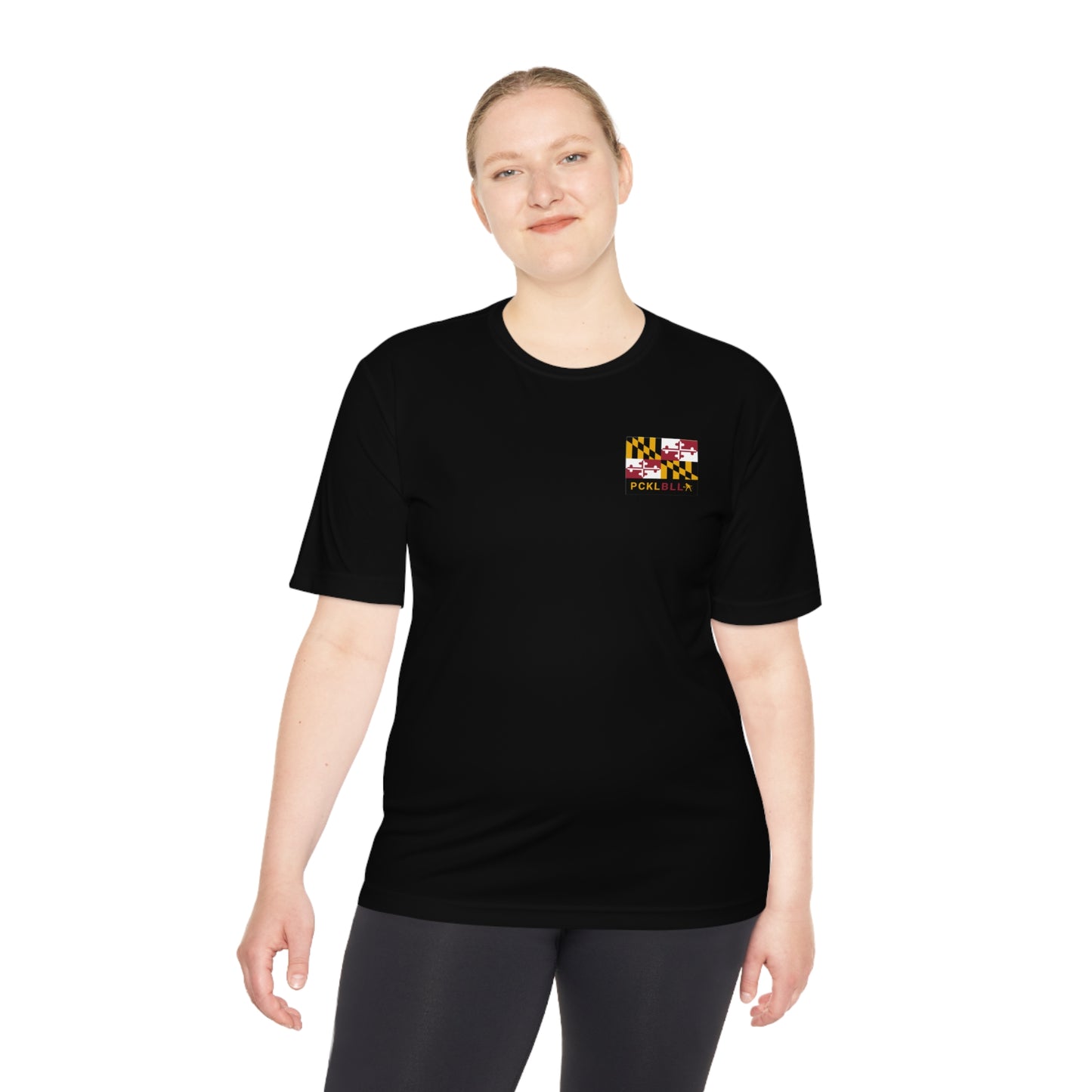 MD FLAG, PCKLBLL WOMAN ATHLETE- Unisex Moisture Wicking Tee