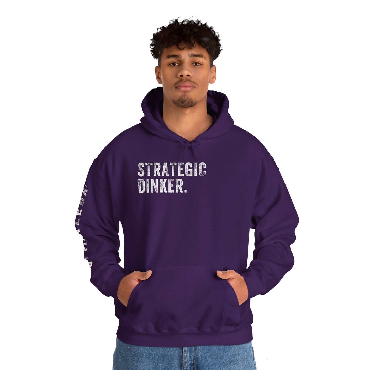 STRATEGIC DINKER, Unisex Heavy Blend™ Hooded Sweatshirt