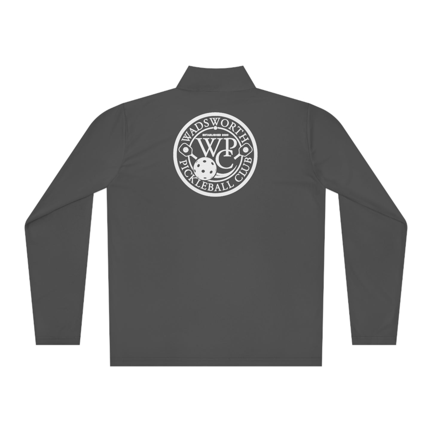 WPC BLACK-WHITE LOGOS (FRONT & BACK) - Unisex Quarter-Zip Pullover