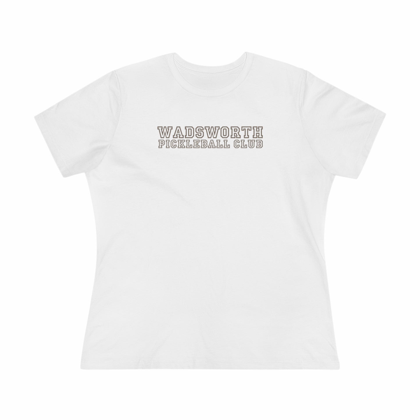 WPC COLLEGE FONT, Relaxed Fit Women's T-shirt