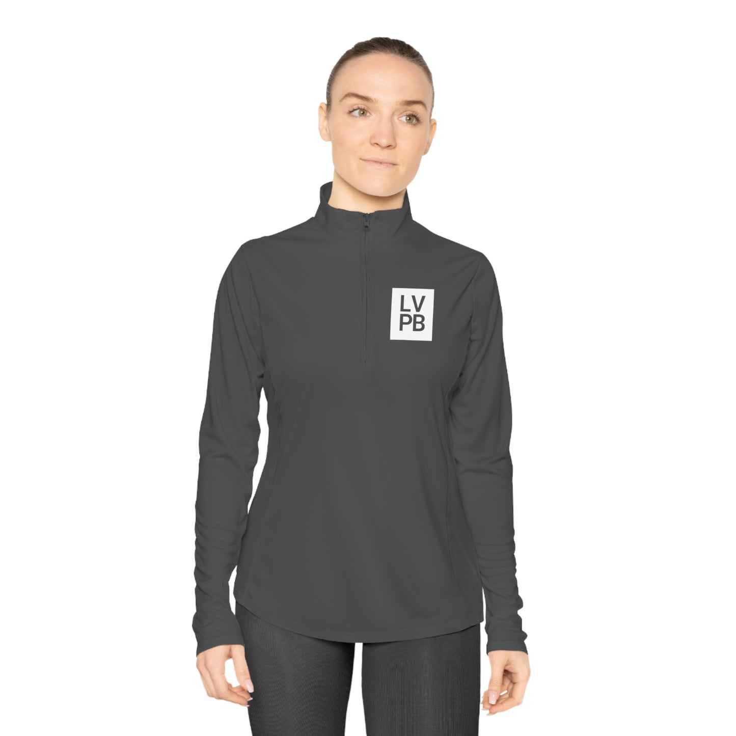LOVE PICKLEBALL, WOMEN'S SPORT-TEK, Quarter-zip Pullover