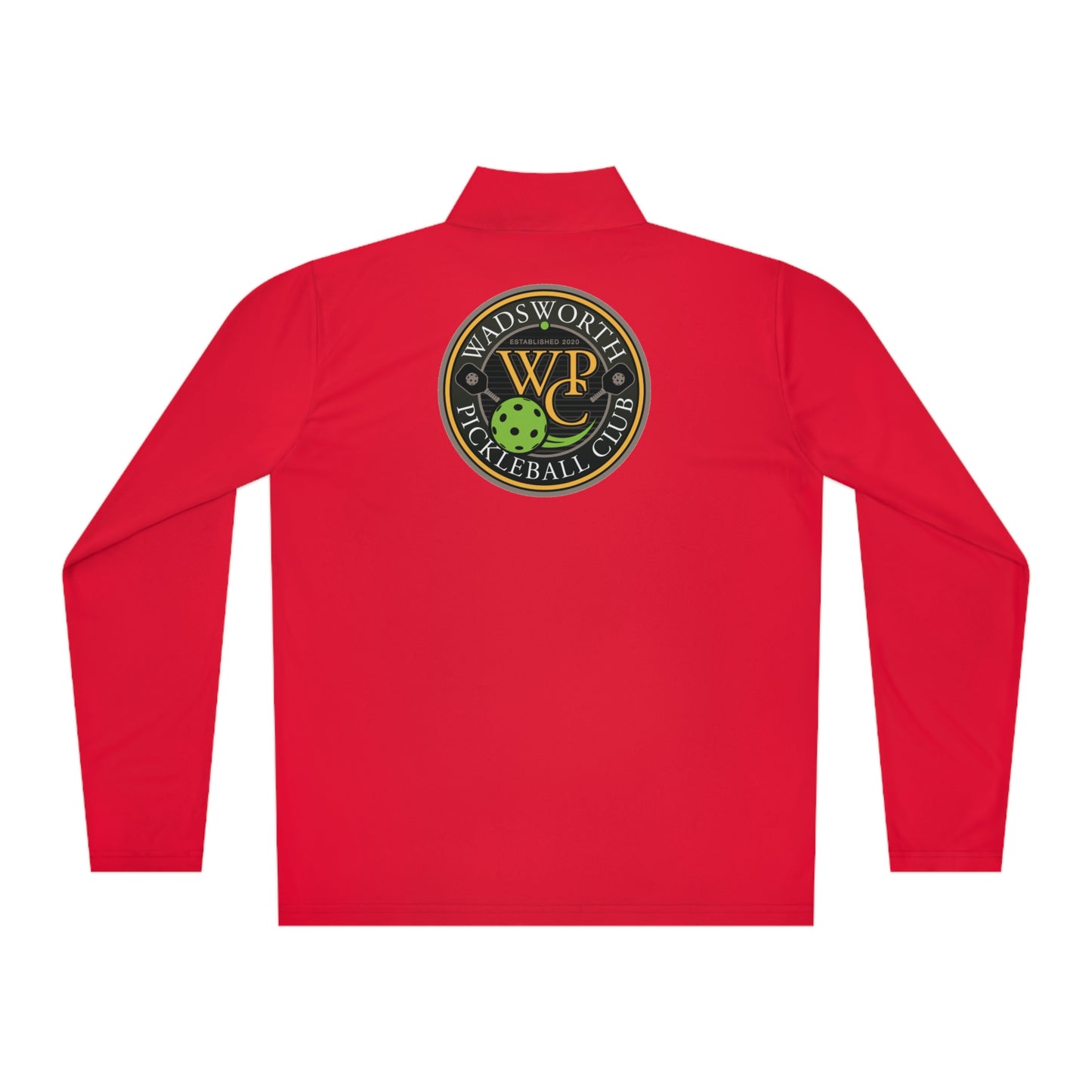 WPC COLOR LOGOS (FRONT & BACK) - Unisex Quarter-Zip Pullover