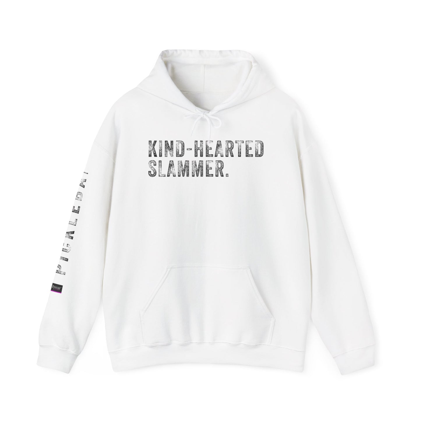 KIND-HEARTED SLAMMER, Unisex Heavy Blend™ Hooded Sweatshirt