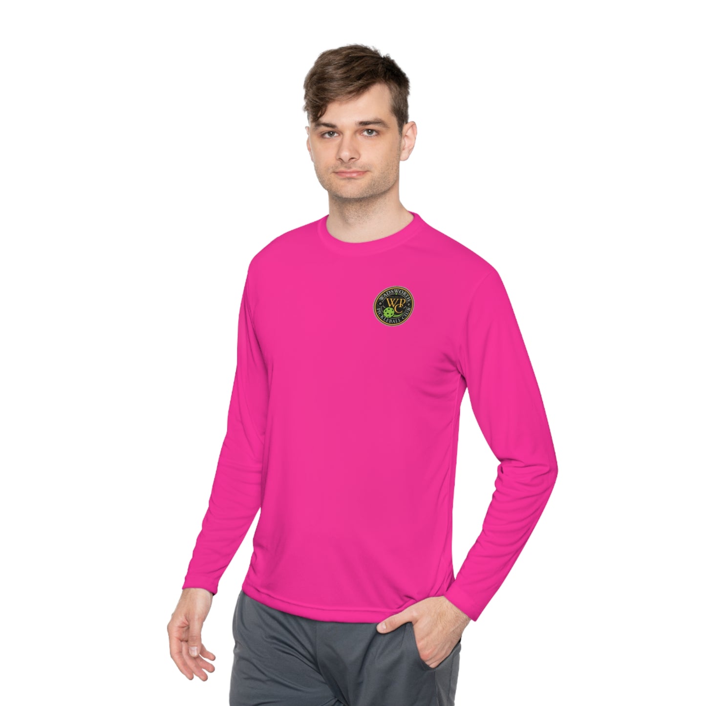 WPC COLOR LOGO SPORT-TEK (FRONT & BACK) - Unisex Lightweight Long Sleeve Tee