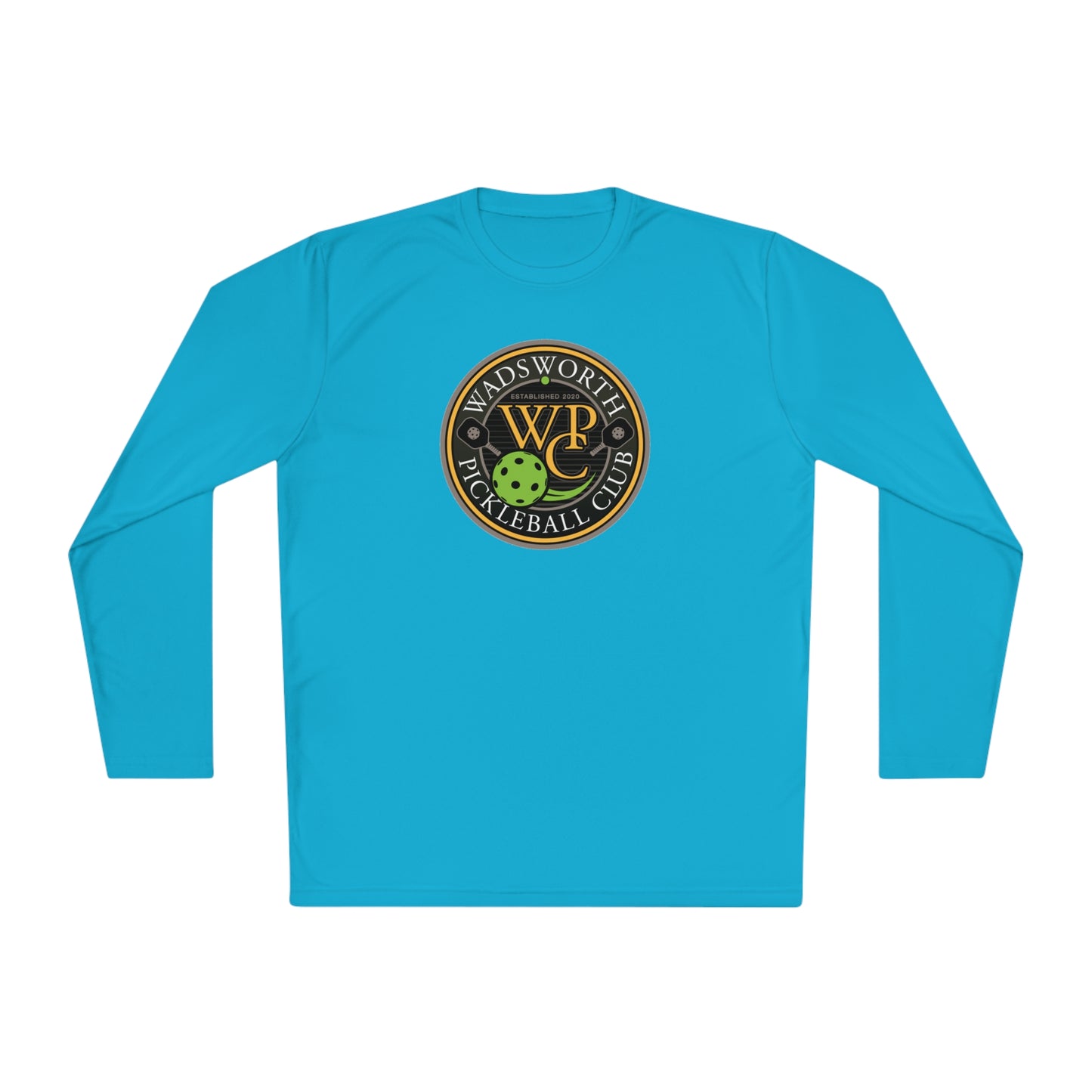 WPC COLOR LOGO SPORT-TEK (FRONT & PICKLEBALL BACK) - Unisex Lightweight Long Sleeve Tee