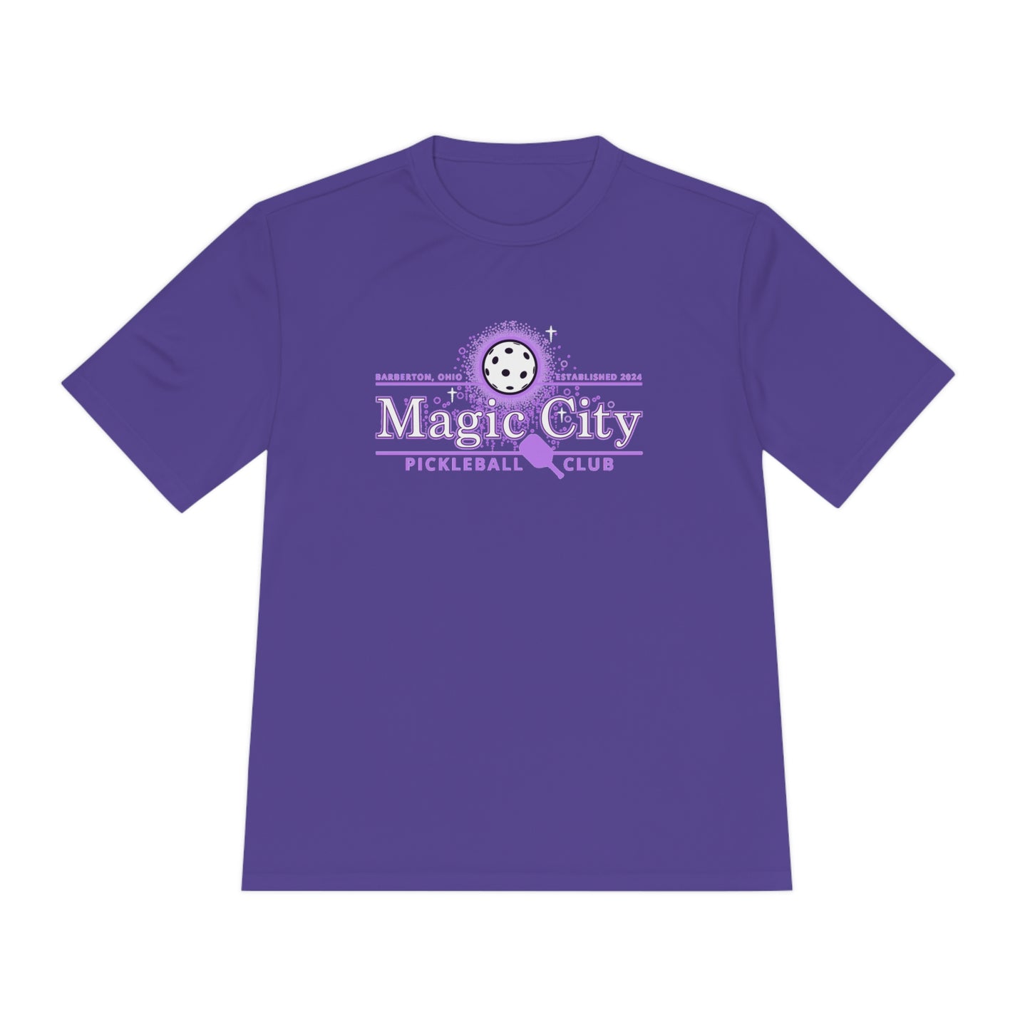 MCPC LOGO (FRONT & PICKLEBALL BACK) - UNISEX, Unisex Moisture Wicking SPORT-TEK Tee
