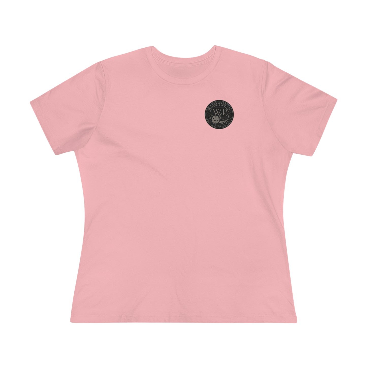 WPC GRAY BLACK POCKET, Relaxed Fit Women's T-shirt
