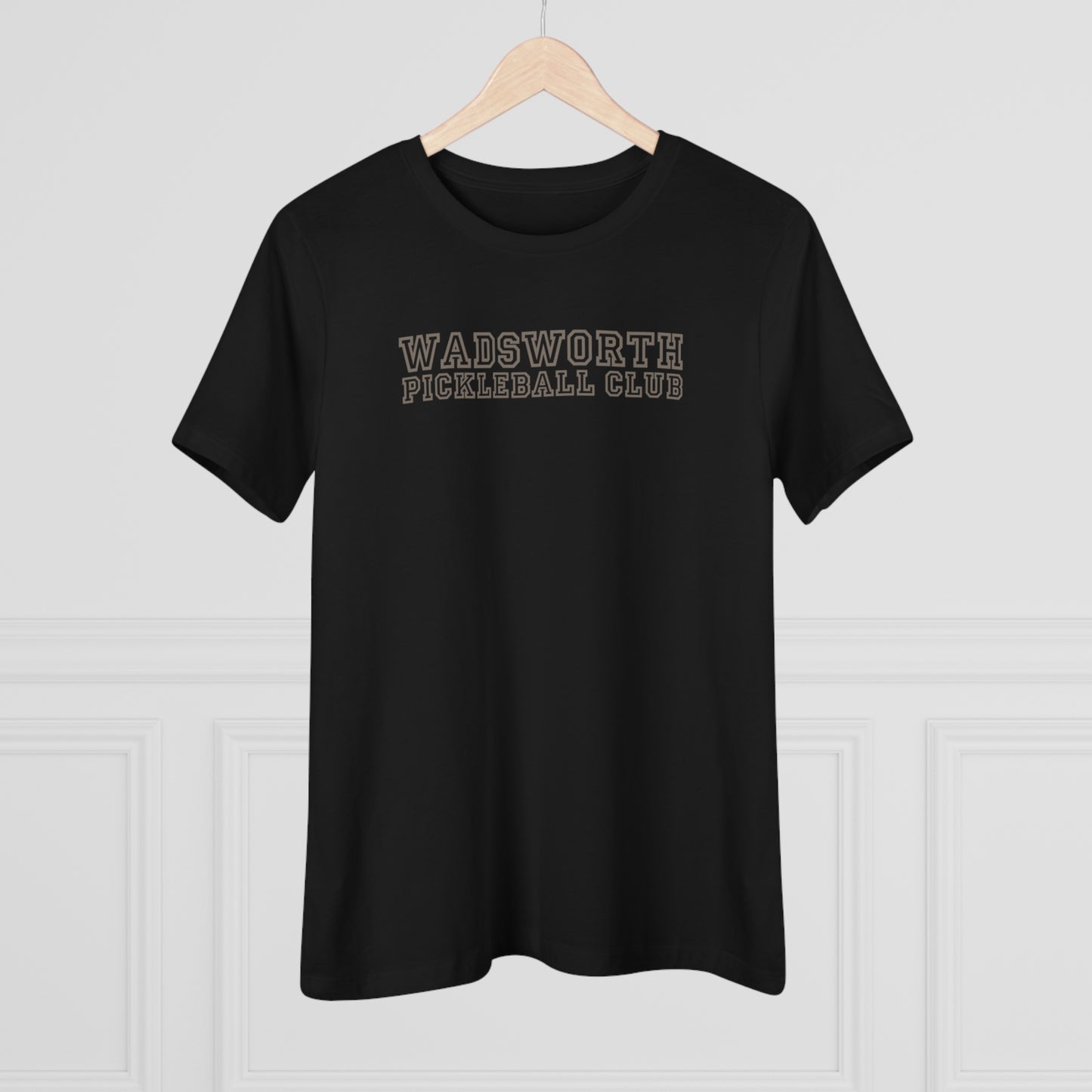 WPC COLLEGE FONT, Relaxed Fit Women's T-shirt