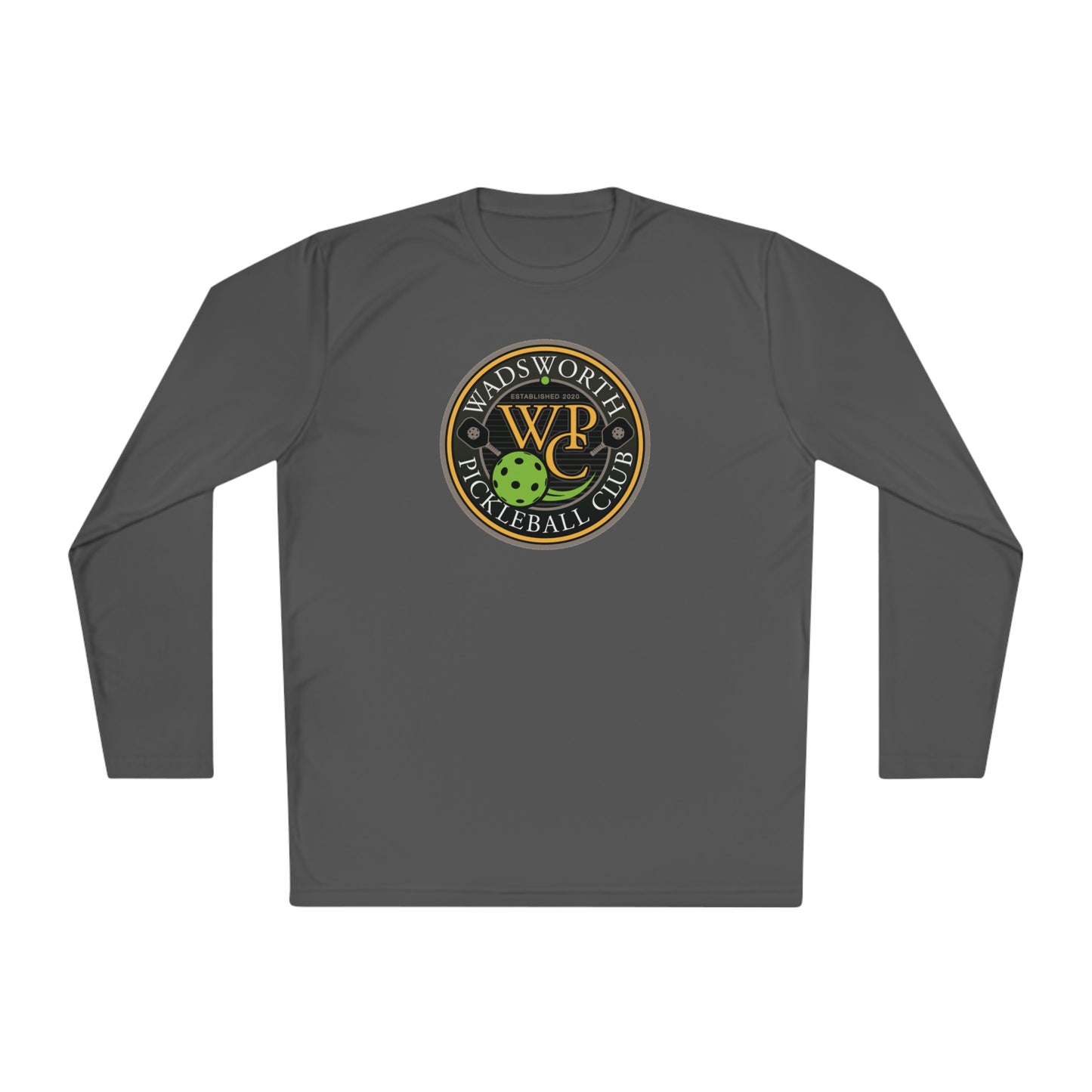 WPC COLOR LOGO SPORT-TEK (FRONT & PICKLEBALL BACK) - Unisex Lightweight Long Sleeve Tee