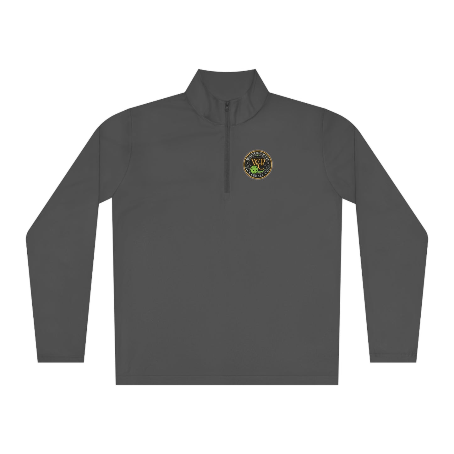 WPC COLOR LOGOS (FRONT & BACK) - Unisex Quarter-Zip Pullover