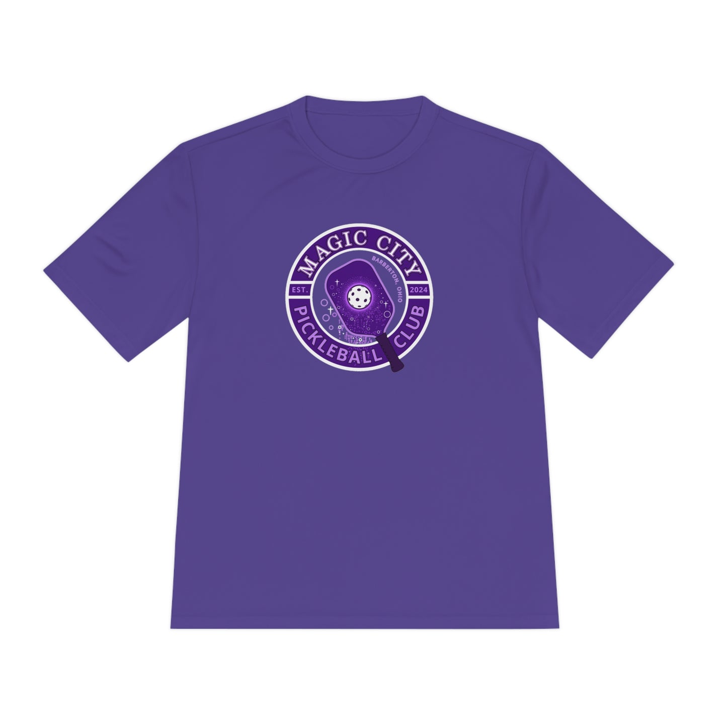 MCPC CIRCLE LOGO (FRONT & PICKLEBALL BACK) Unisex Moisture Wicking SPORT-TEK Tee