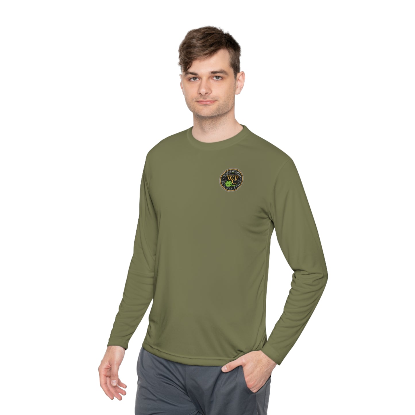 WPC COLOR LOGO SPORT-TEK (FRONT & BACK) - Unisex Lightweight Long Sleeve Tee