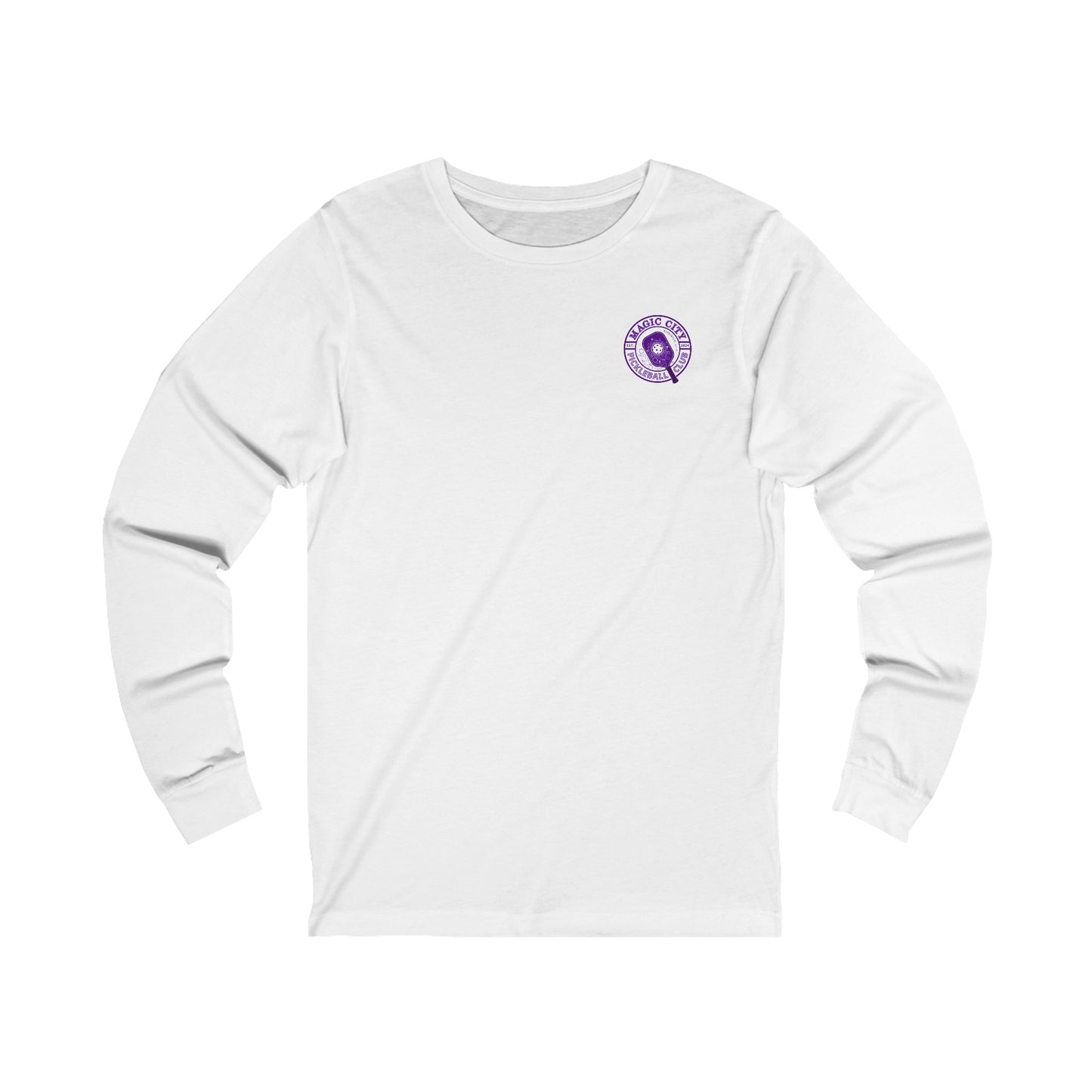 MCPC CIRCULAR LOGO (FRONT ONLY) - Unisex Jersey Long Sleeve Tee