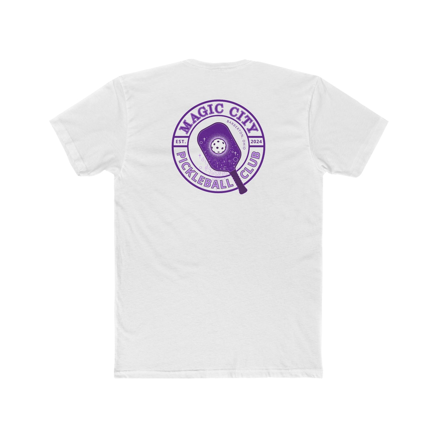 MCPC LOGOS (FRONT & BACK)- Men's Cotton Crew Tee