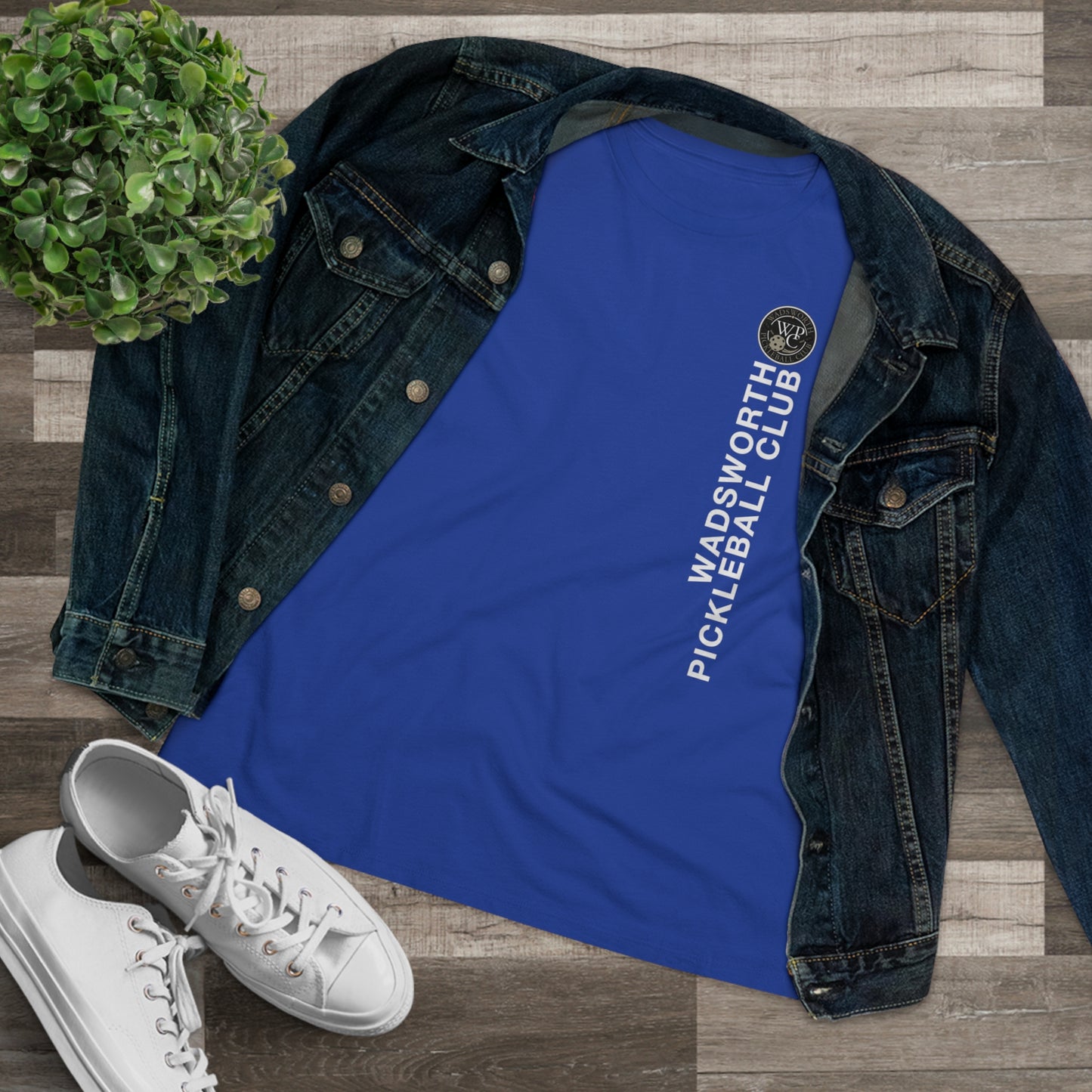 WPC VERTICAL WHITE, Relaxed Fit Women's T-shirt